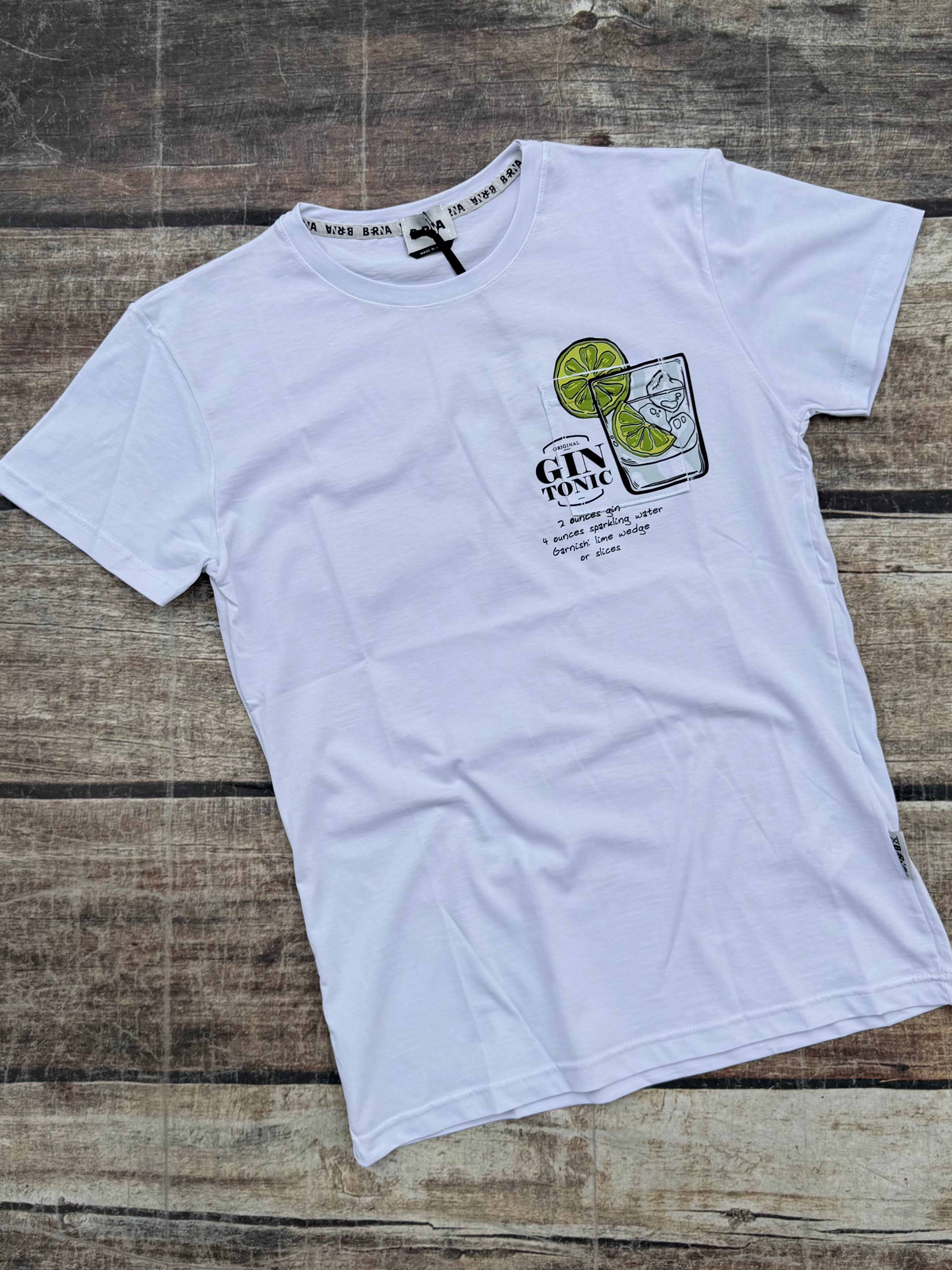T-shirt Berna Taschino Logo Gin Tonic (12027372863828)