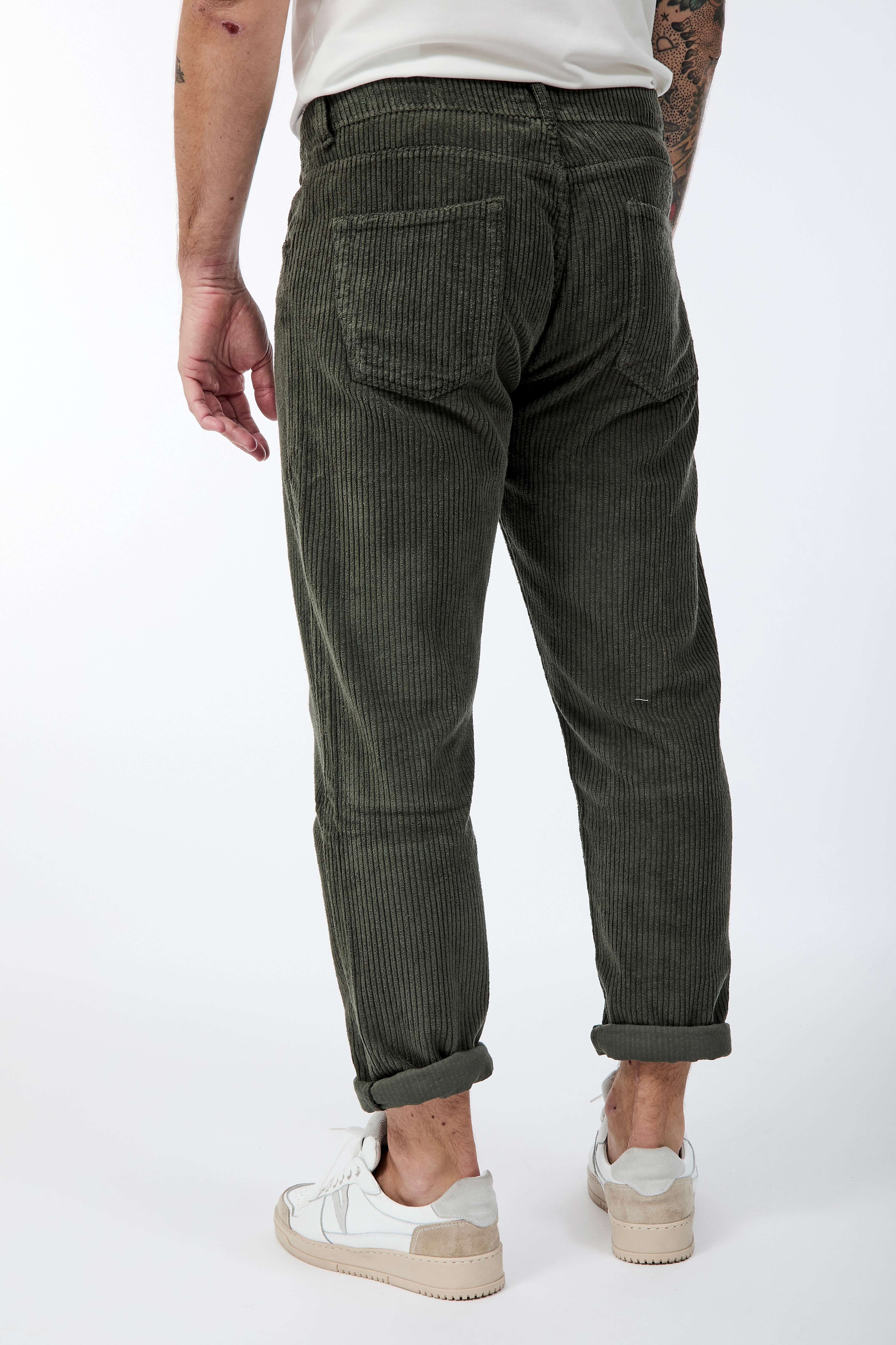 Pantalone Pont Yellowstone Velluto Militare