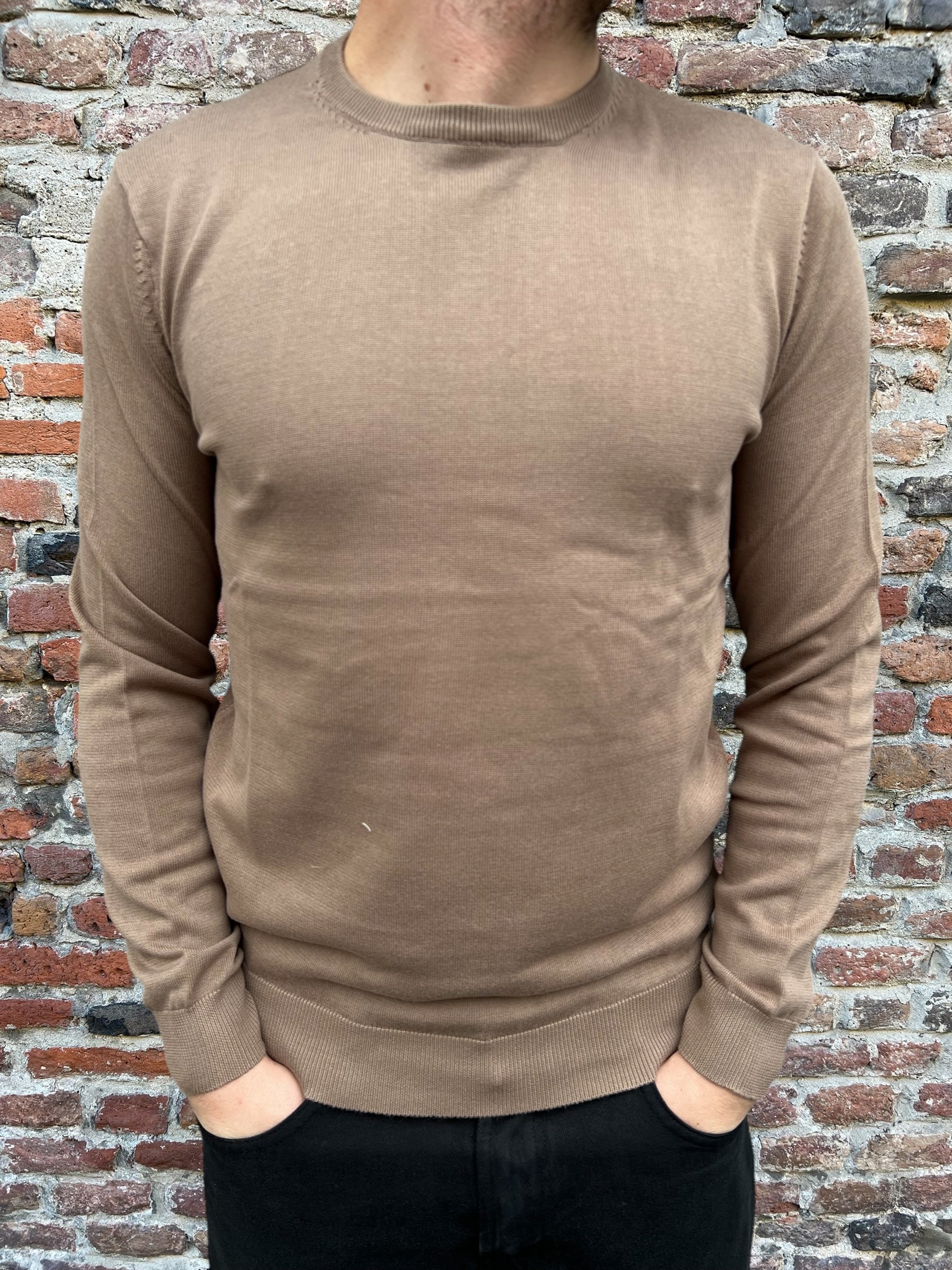Maglioncino Over-D Fango M01 (8895697748308)