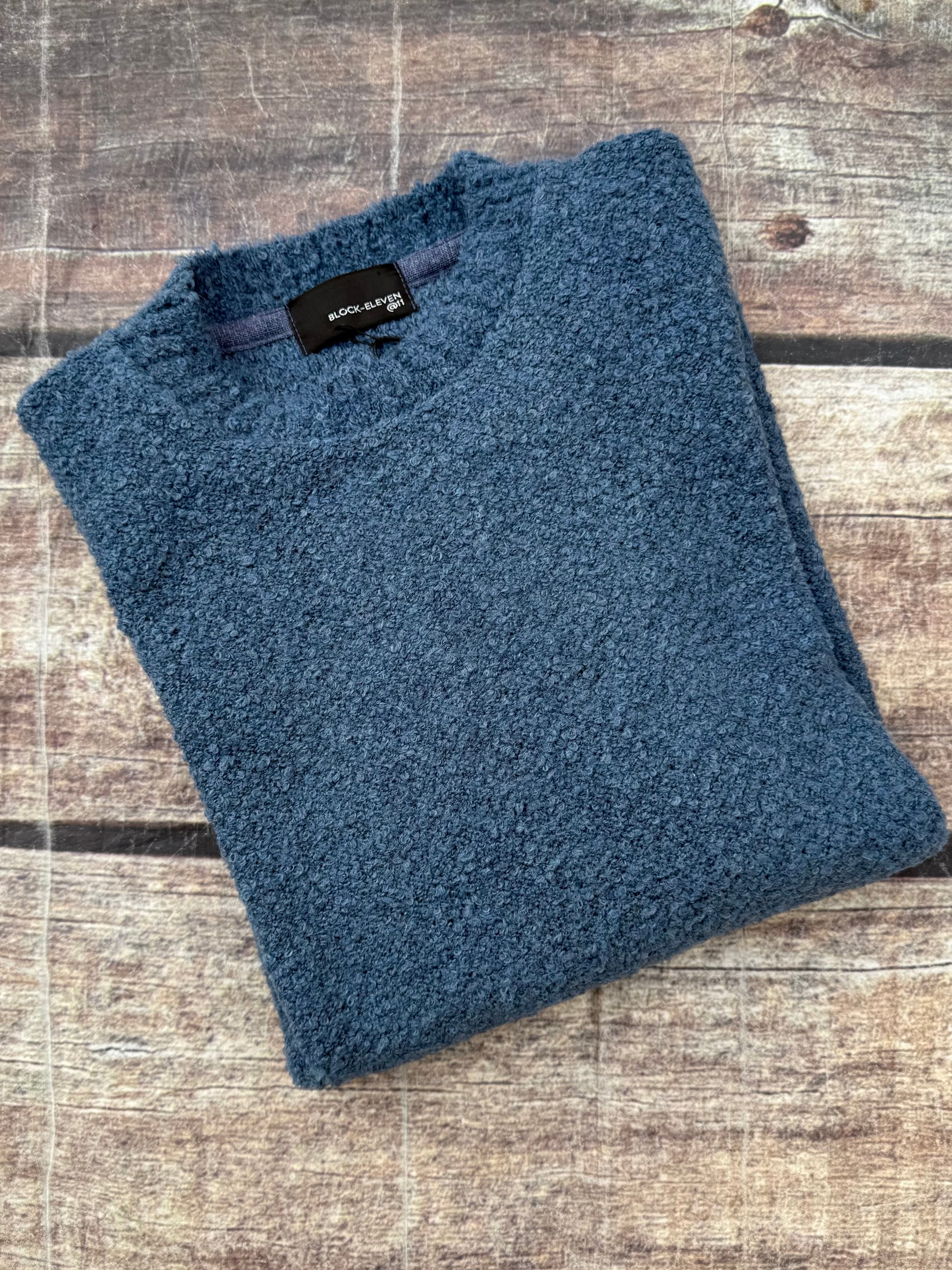 Maglione Block Eleven Bouclè Jeans 13