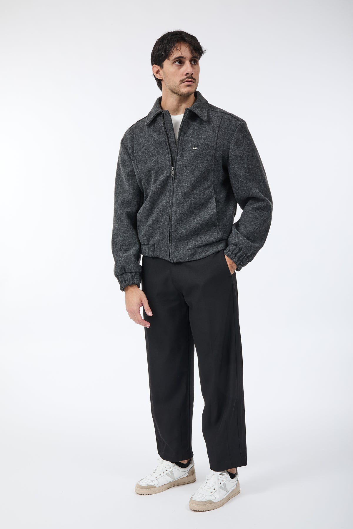 Giubbino Why Not Brand College Grigio JL 82