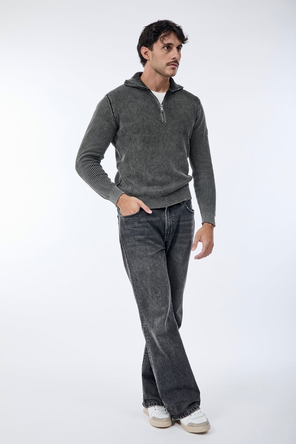 Maglione Gianni Lupo Nero 35602