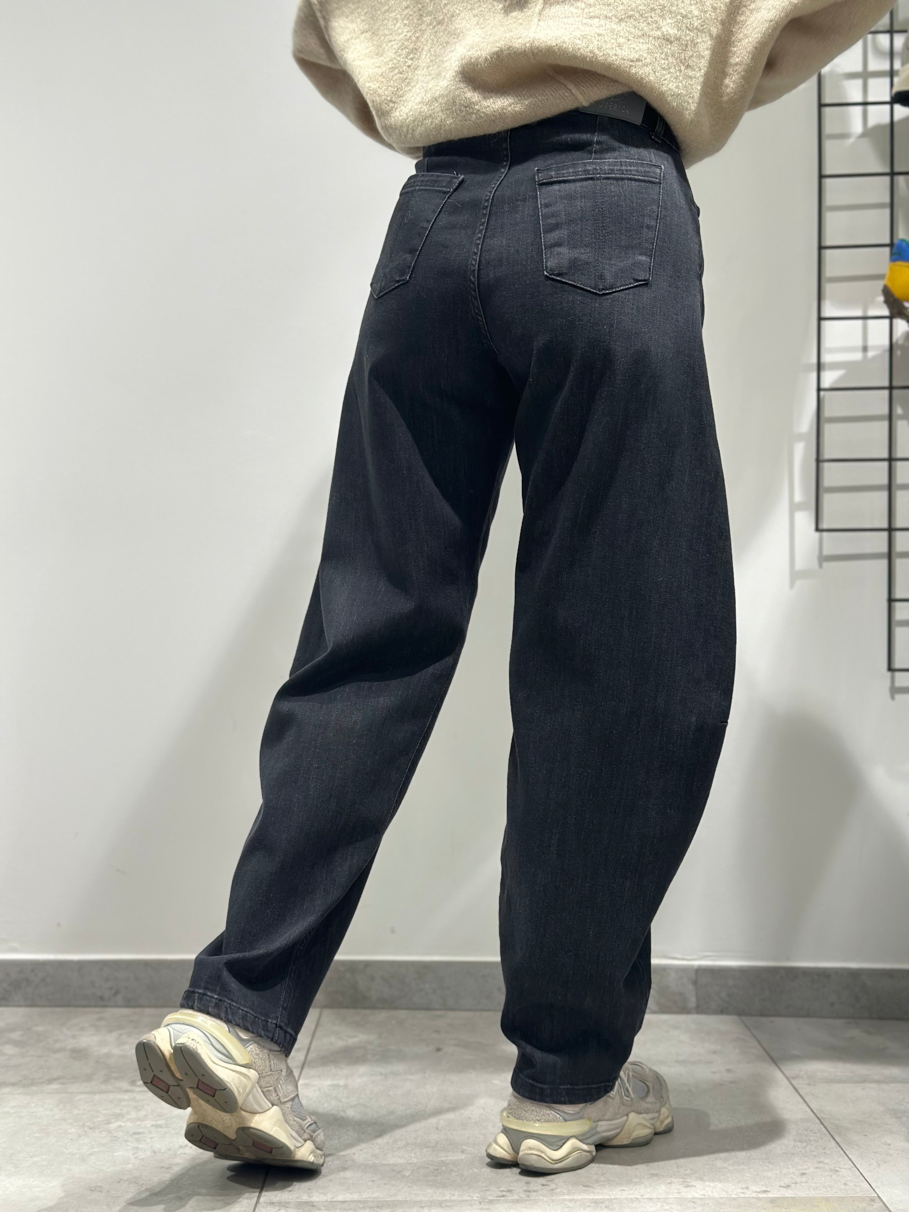 Jeans Over-d Ballon Fit Nero