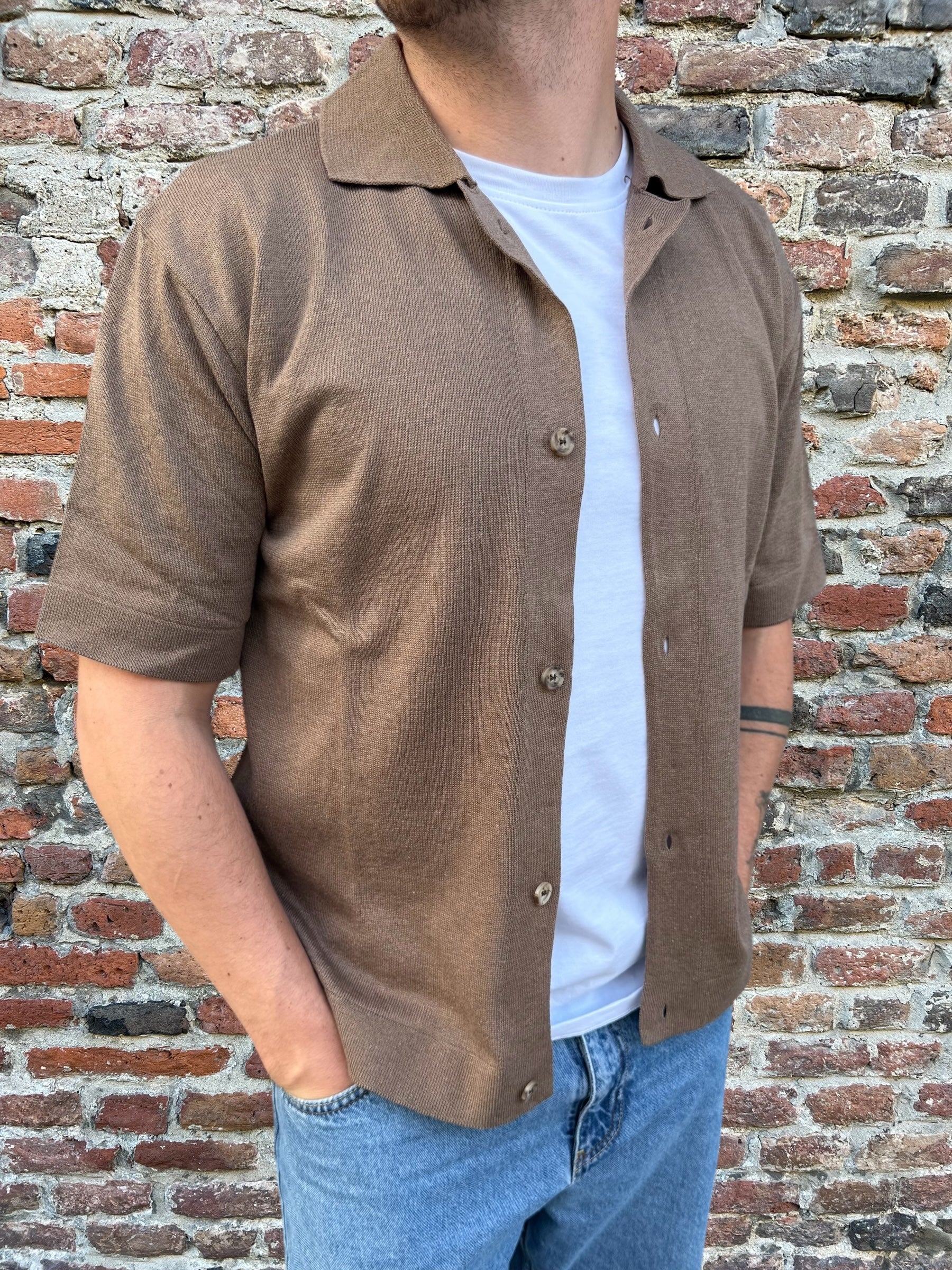 Camicia Polo Berna Cacao 405 (12061632201044)