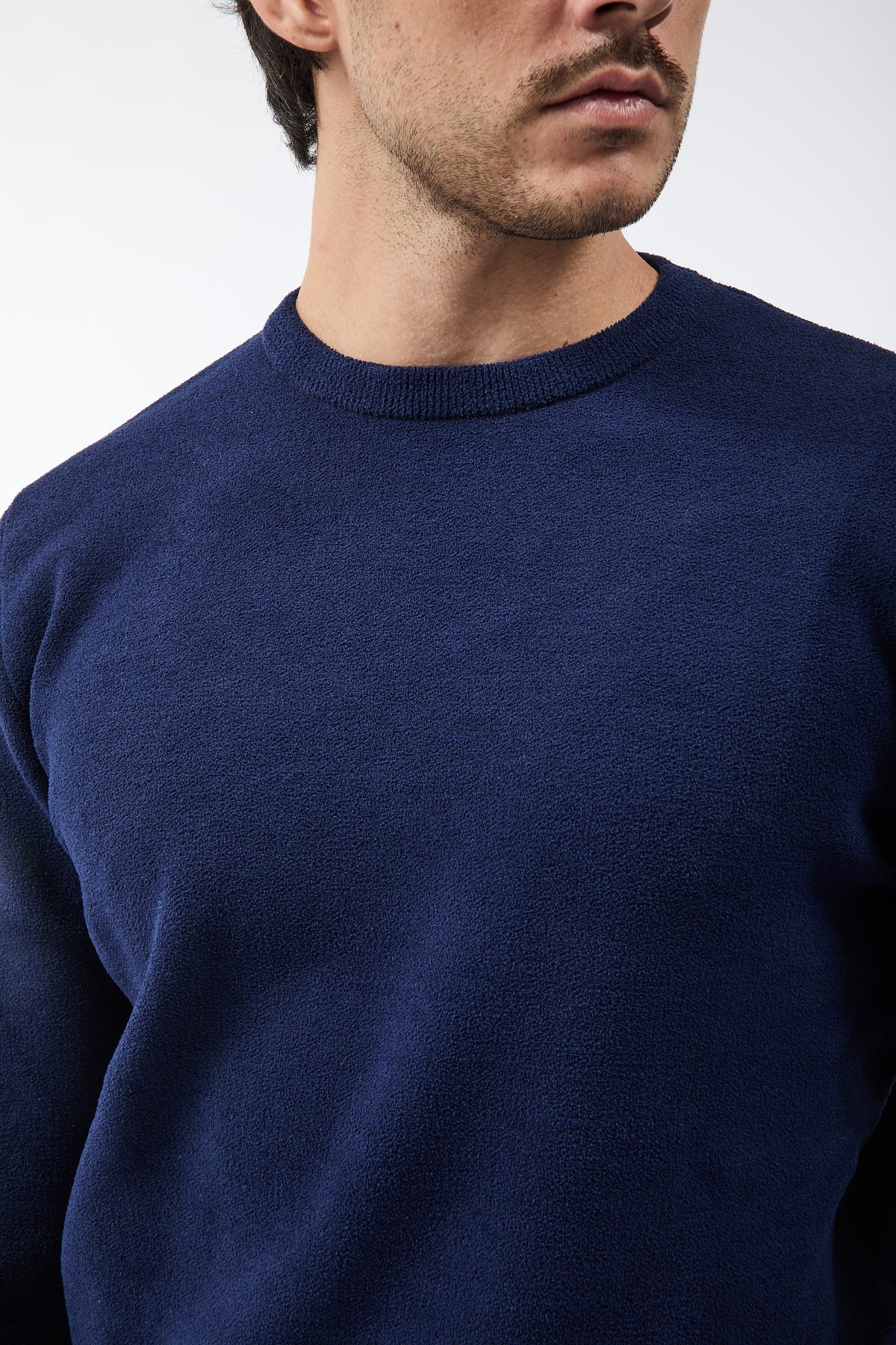 Maglione Over-d Spugna Blu M67