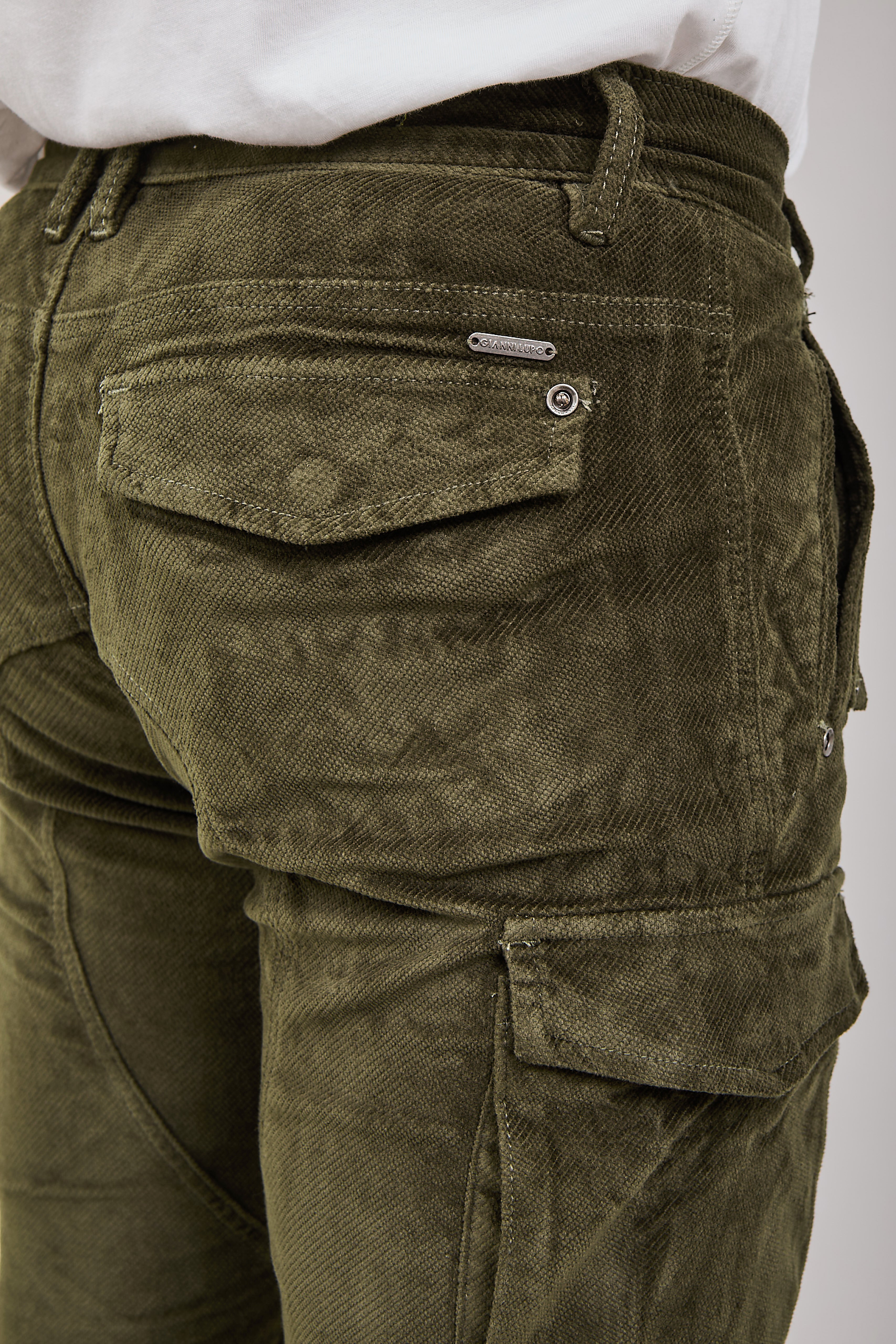 Pantalone Gianni Lupo Cargo Militare 2528