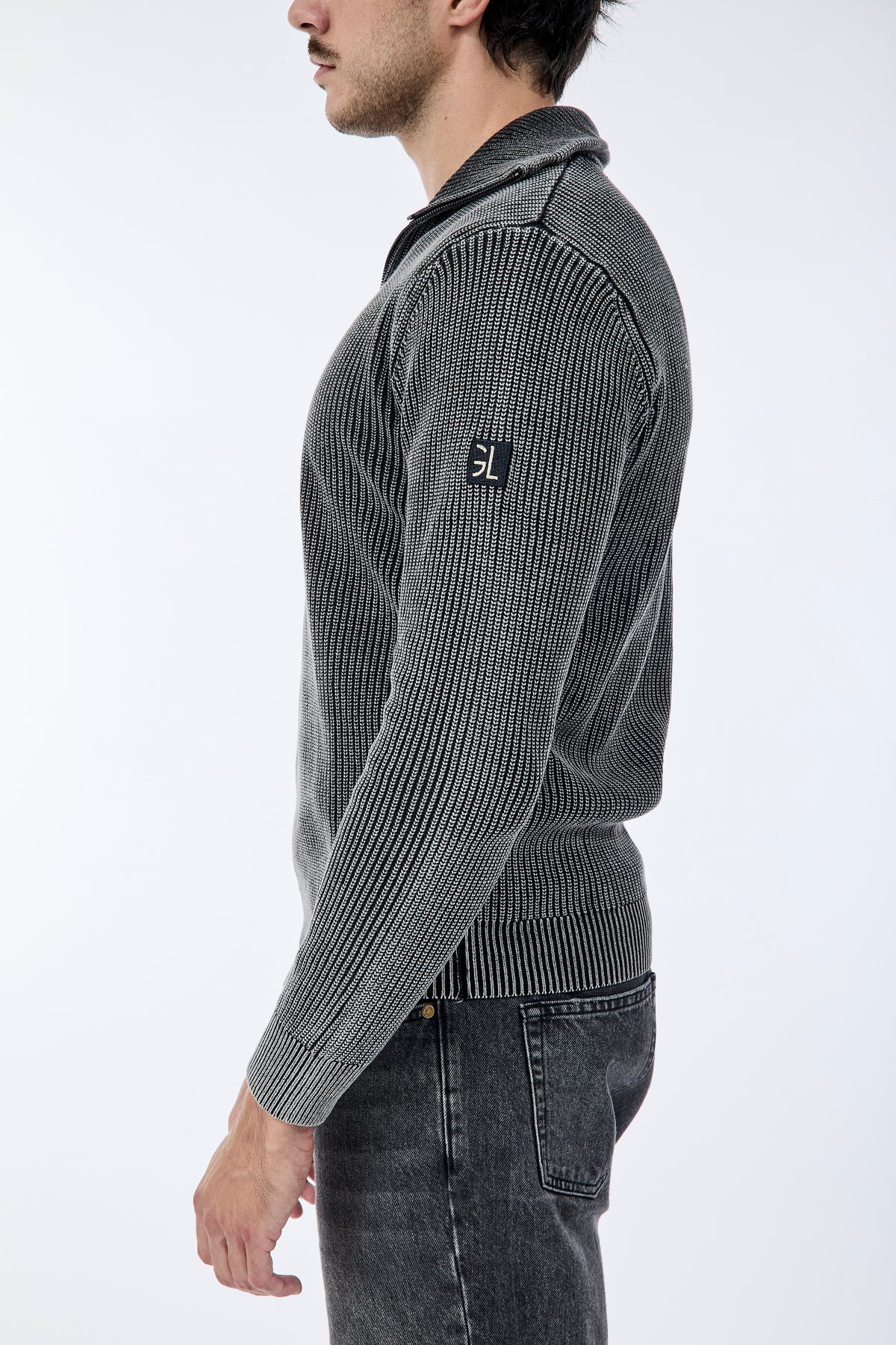 Maglione Gianni Lupo Nero 35602