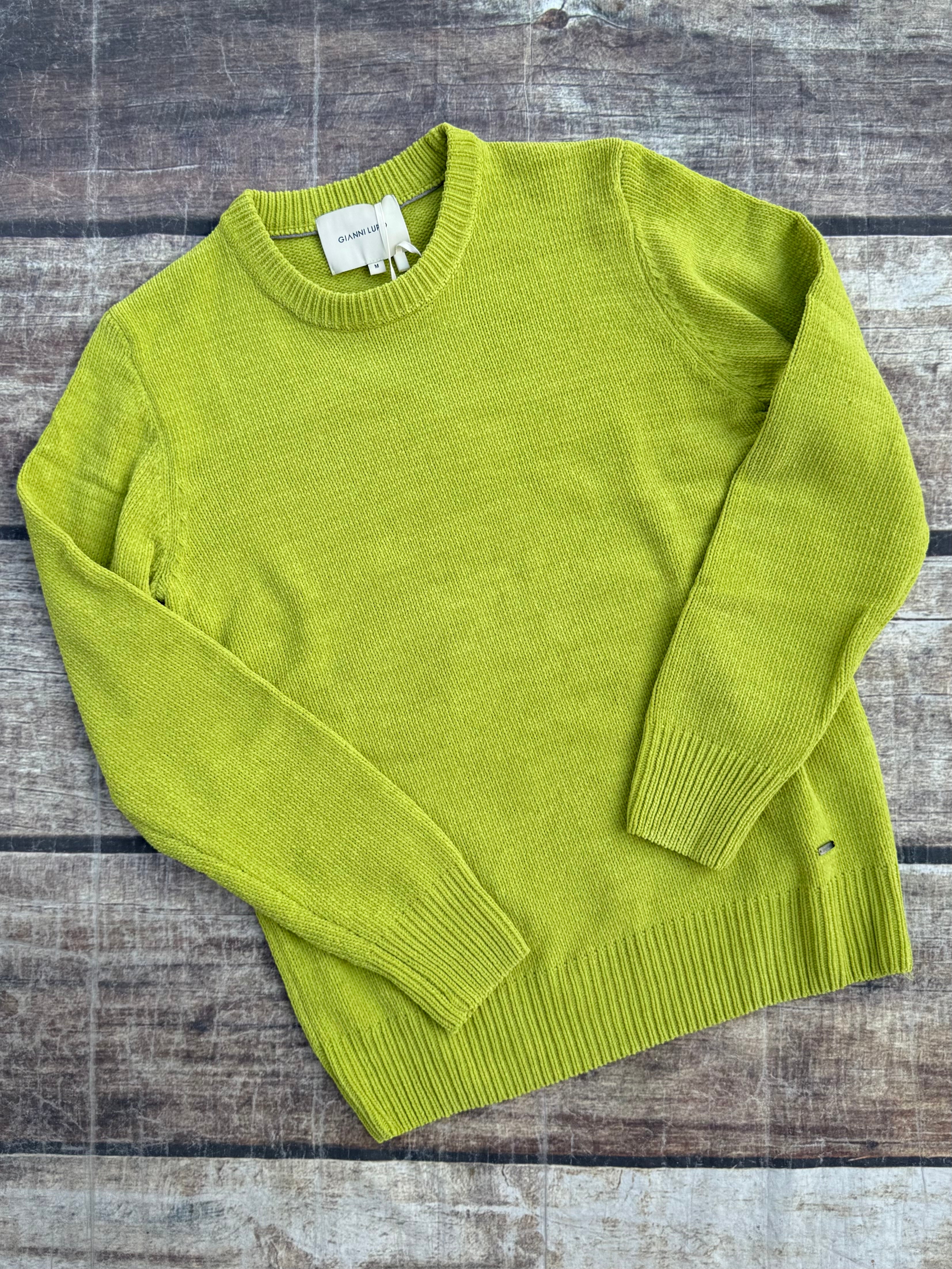 Maglione Gianni Lupo Ciniglia Olio 535 (12227806429524)