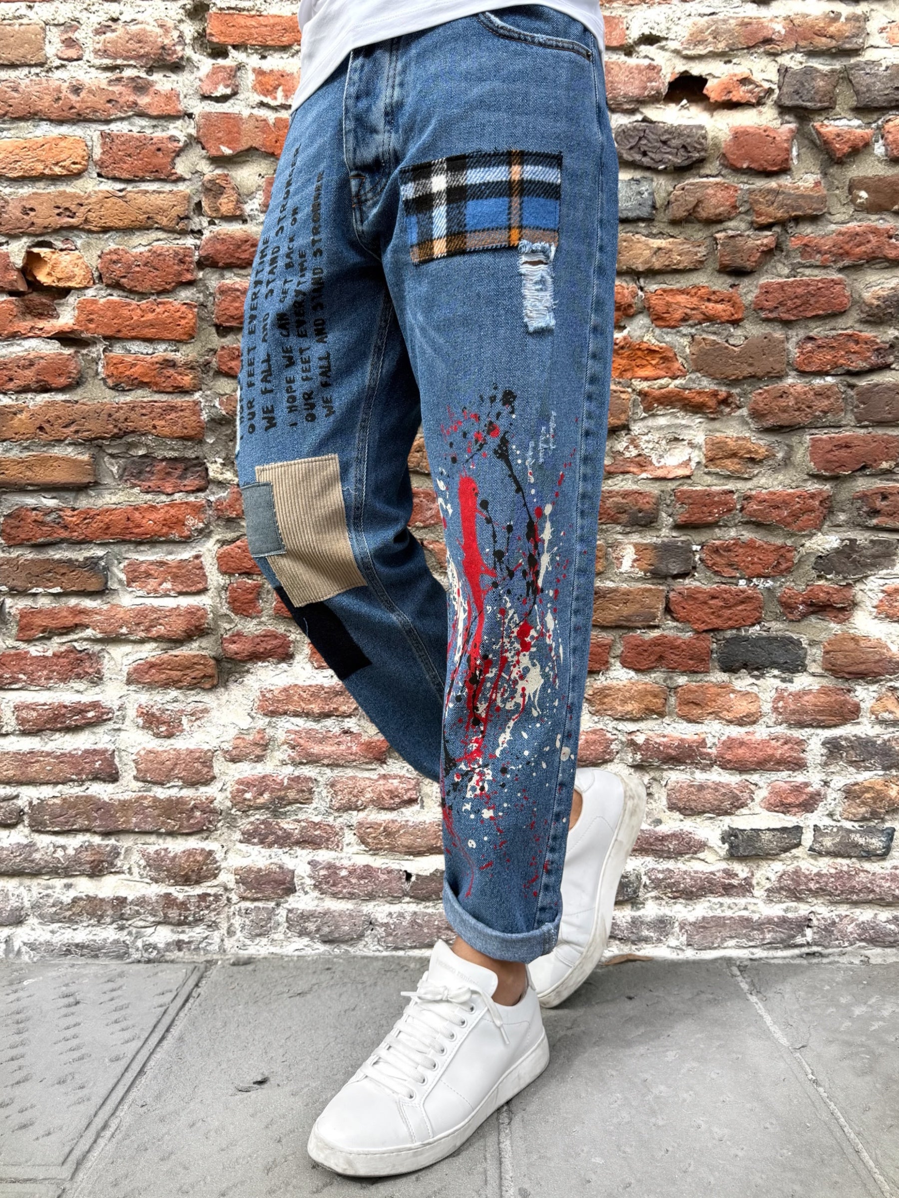 Jeans Block Eleven Graffiti 3730 (12239476588884)