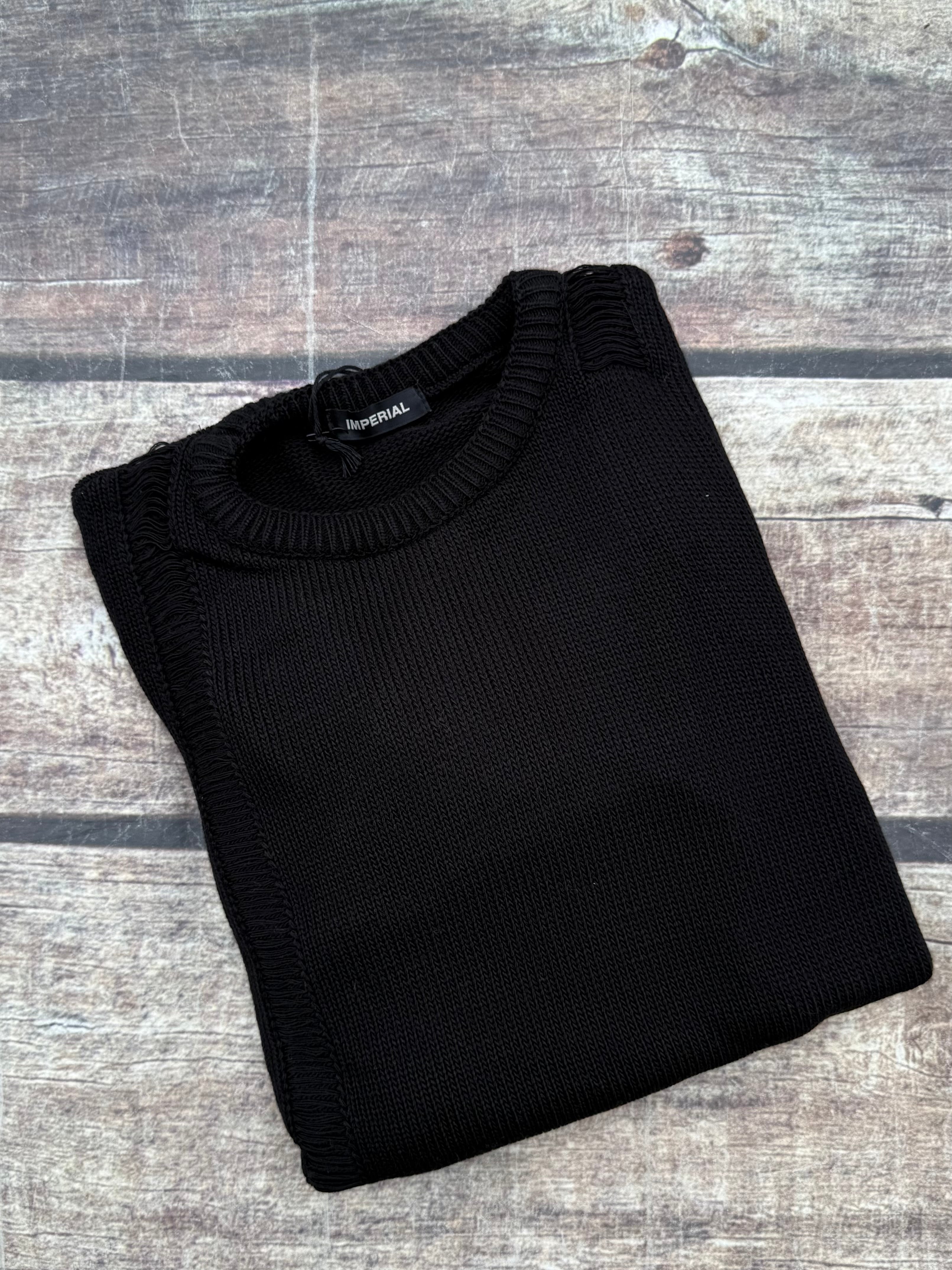 Maglione Imperial Strappi 159 Nero (12244861911380)