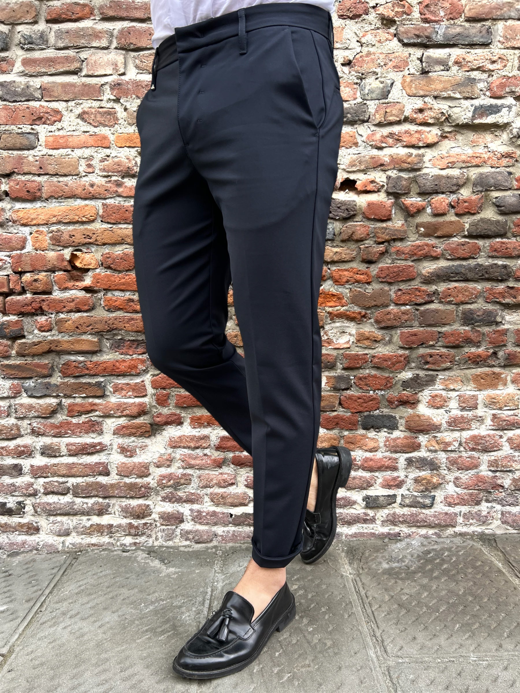Pantalone Berna Tecnico Navy (8881647124820)