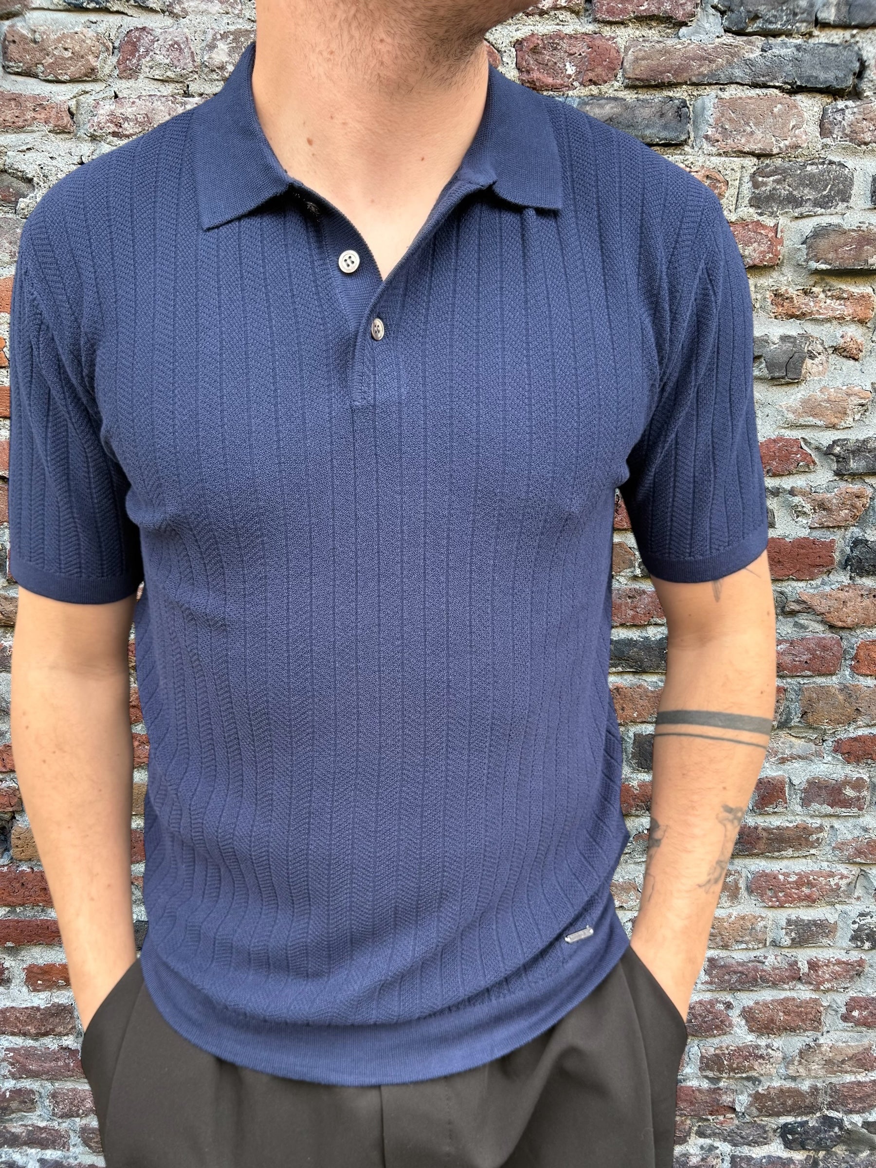 Polo Gianni Lupo Navy 35209 (11950638891348)