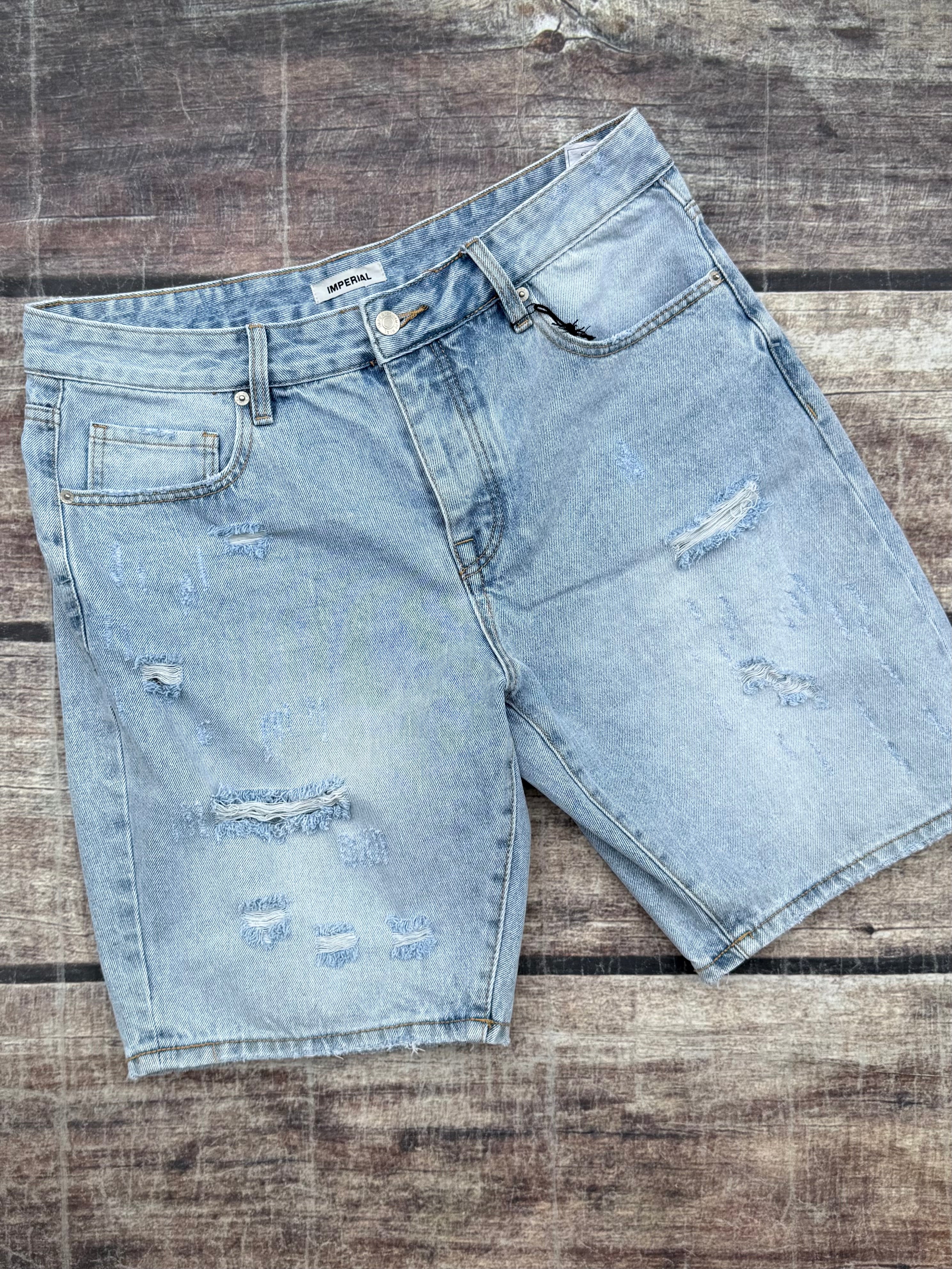 Bermuda Imperial Jeans Strappi 553 (12059866235220)