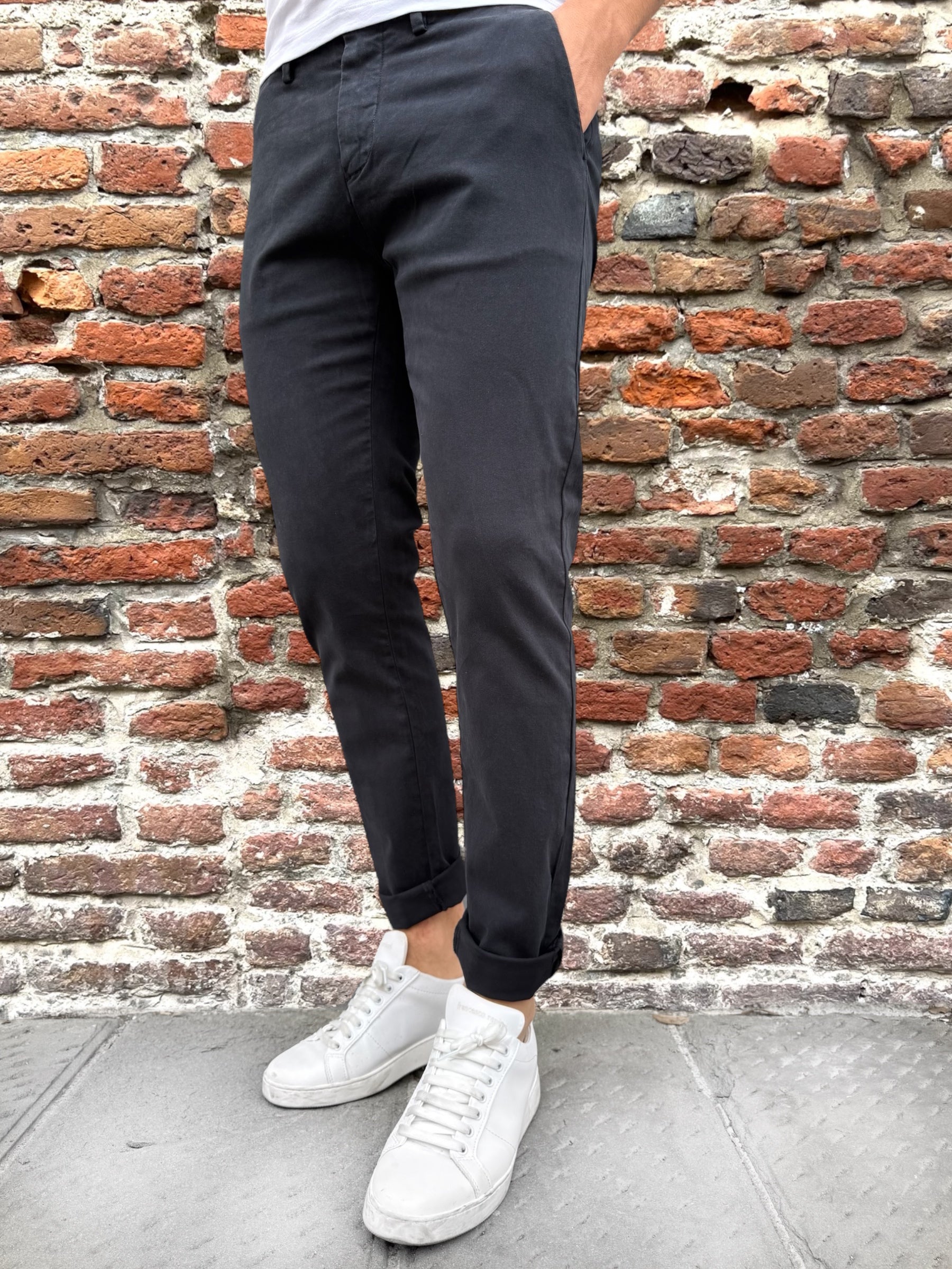 Pantalone Gianni Lupo Chinos Tahoma Navy (12242073551188)