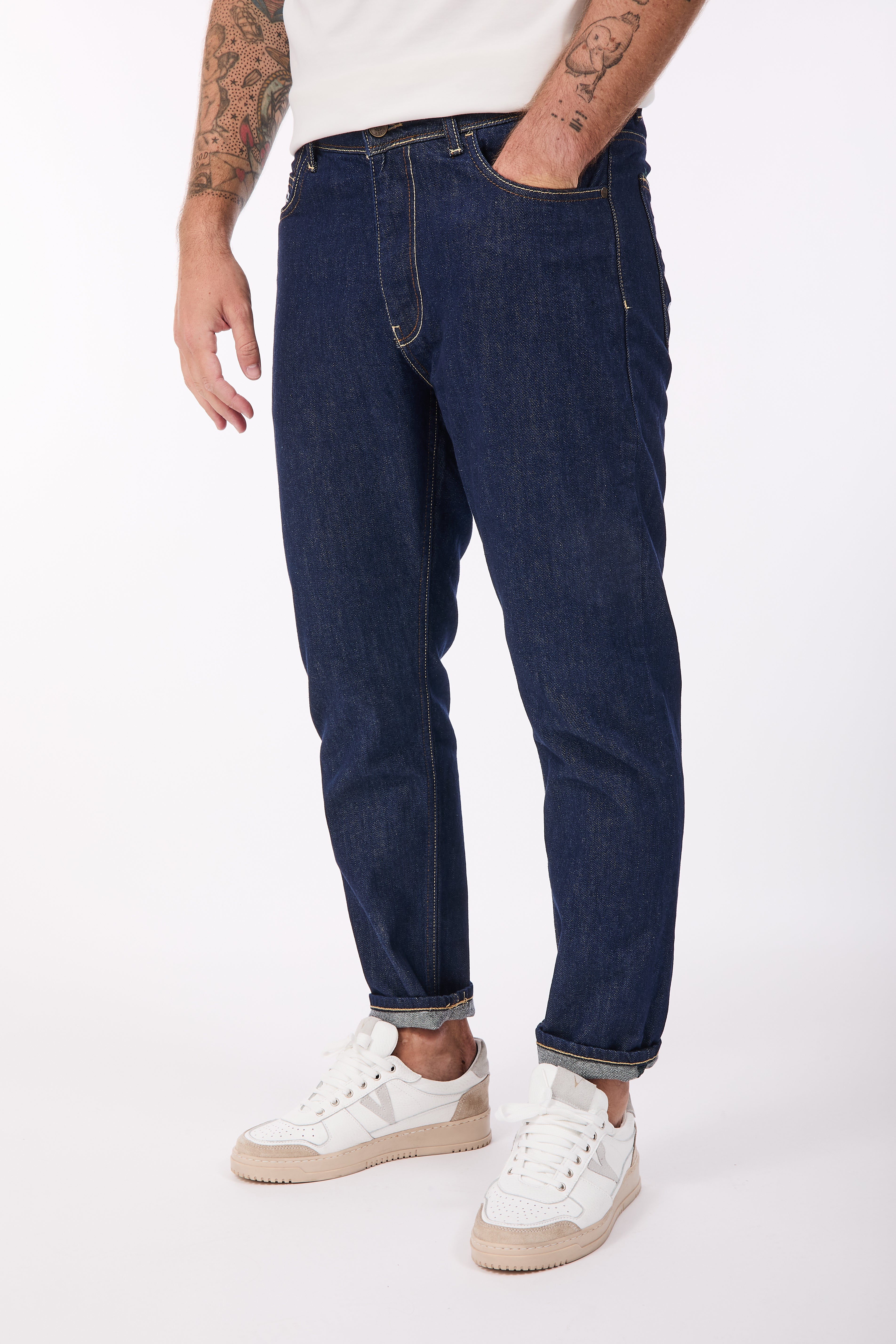 Jeans Pont Cropped Yellowstone Ricamo 00