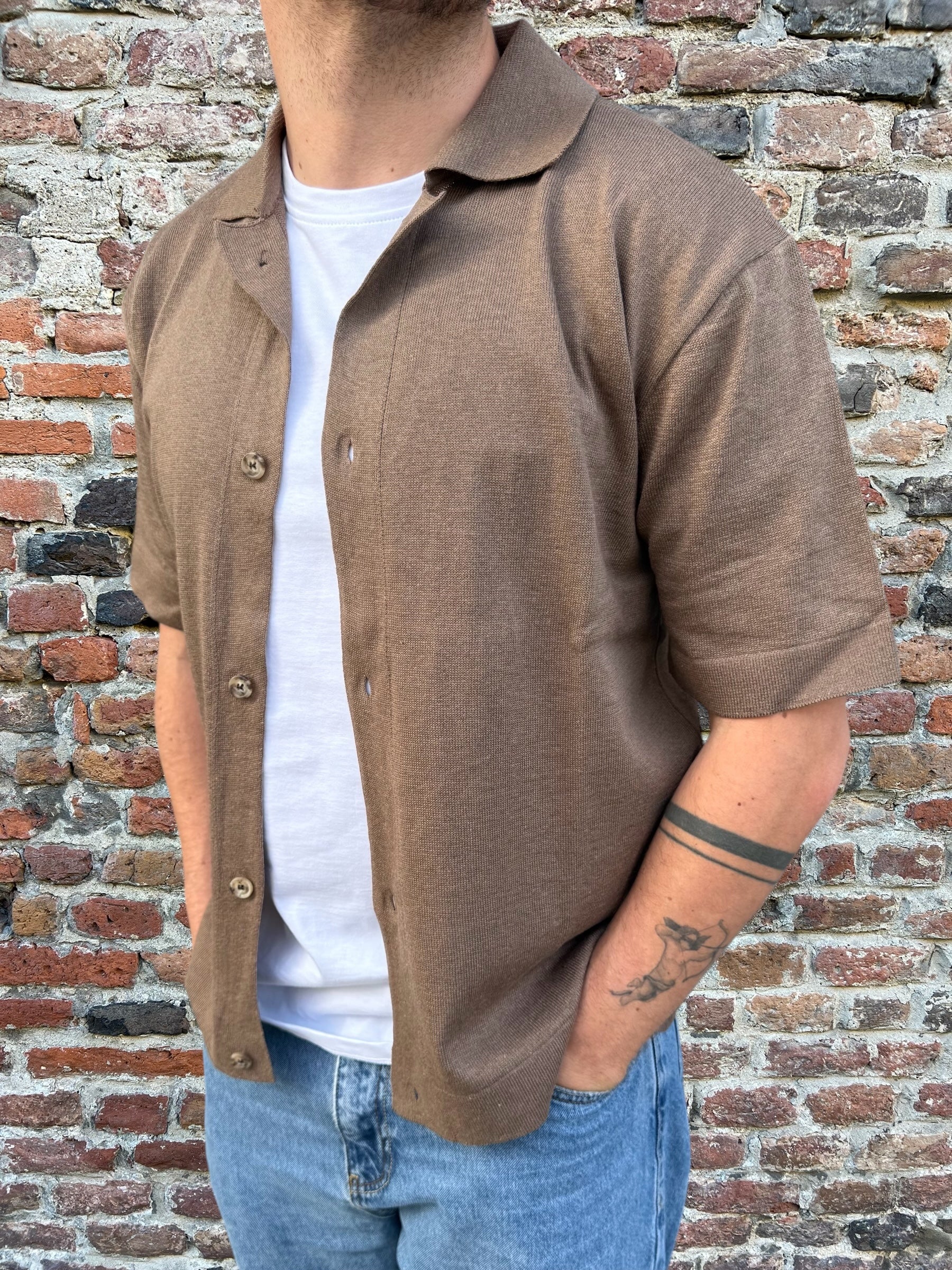 Camicia Polo Berna Cacao 405 (12061632201044)
