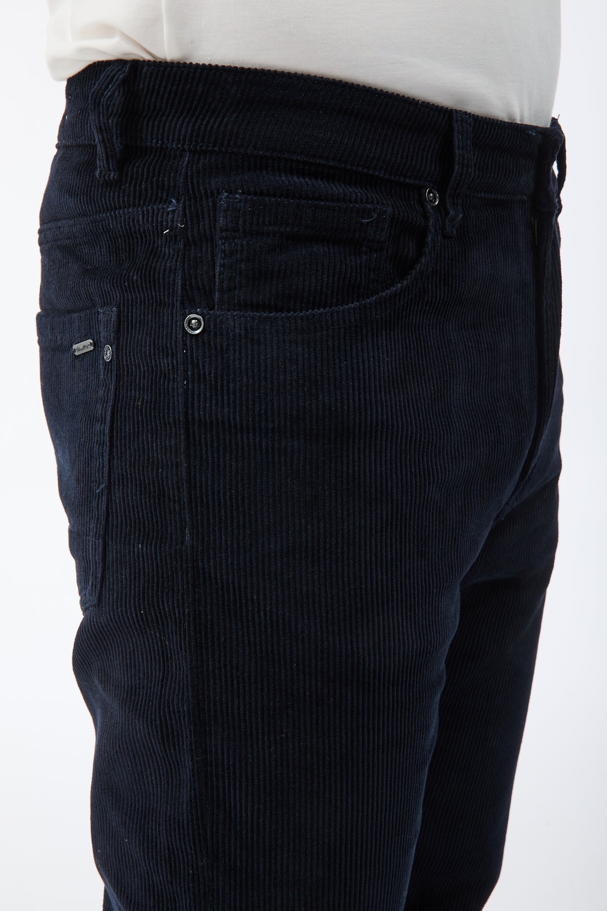 Pantalone Gianni Lupo Velluto Navy 6227