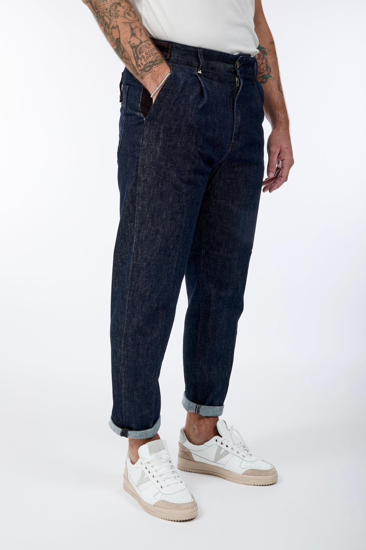 Jeans Berna Inserti Velluto 513