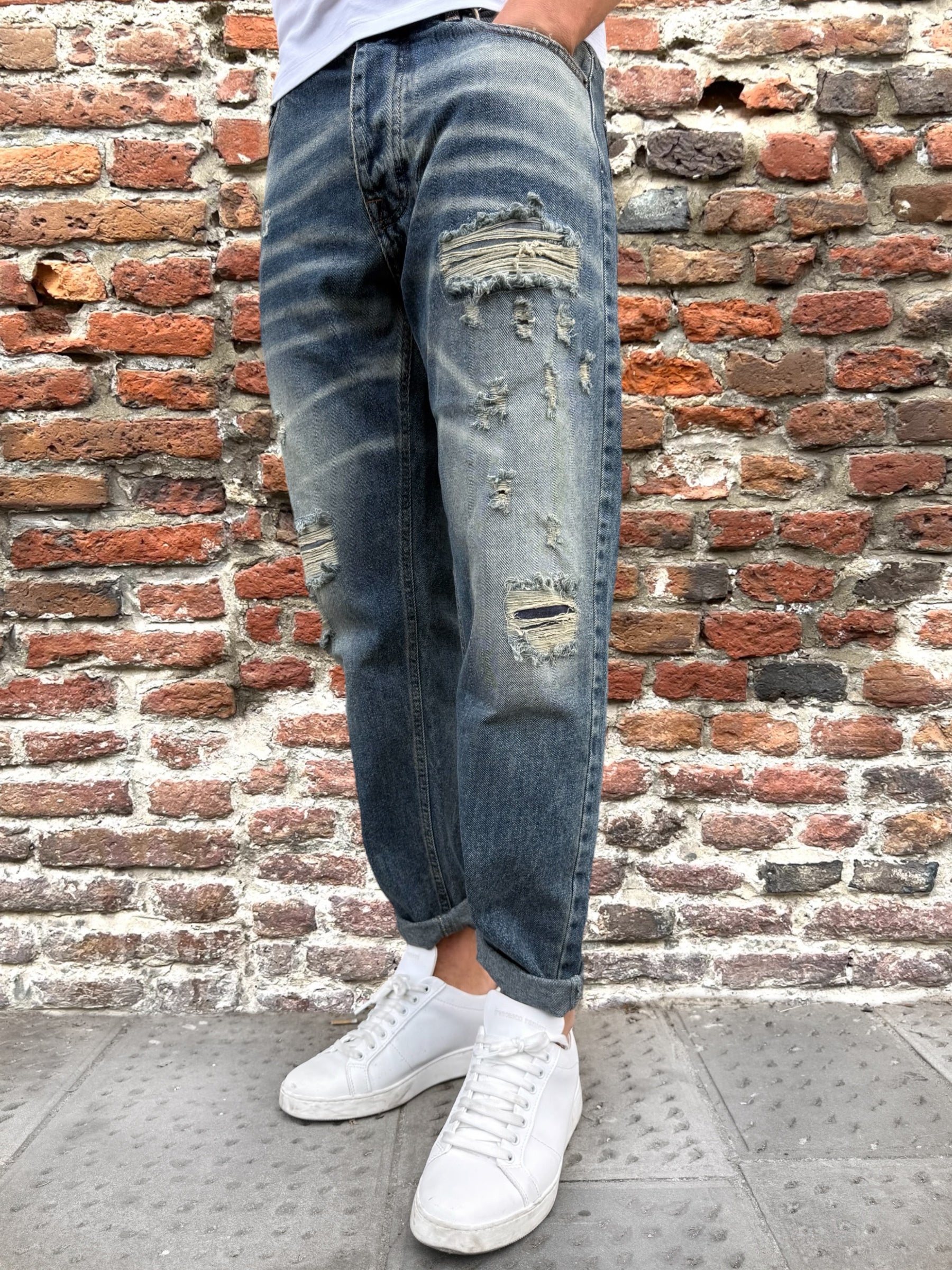 Jeans Block Eleven Destroy 3230 (12238974714196)