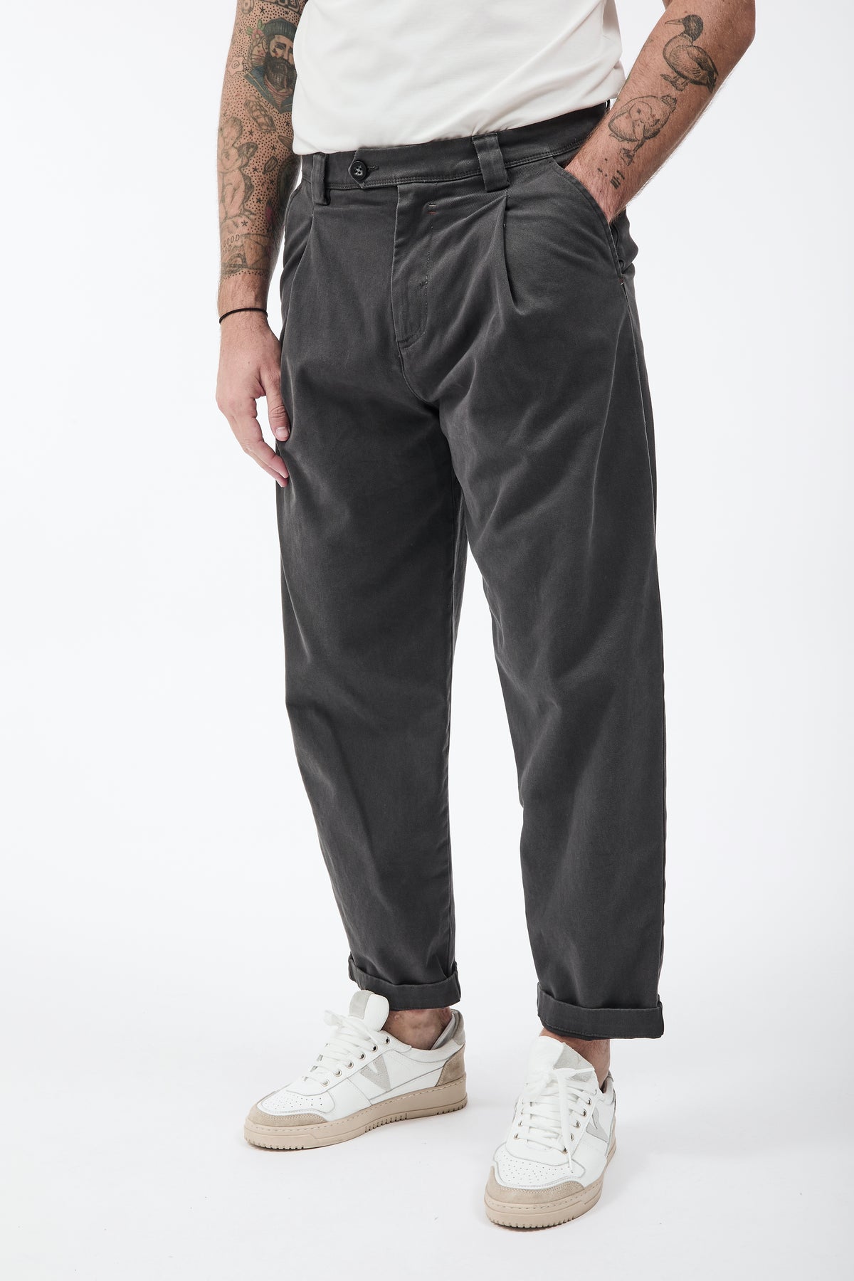 Pantalone Alta Tensione Japan Acciaio Piombo