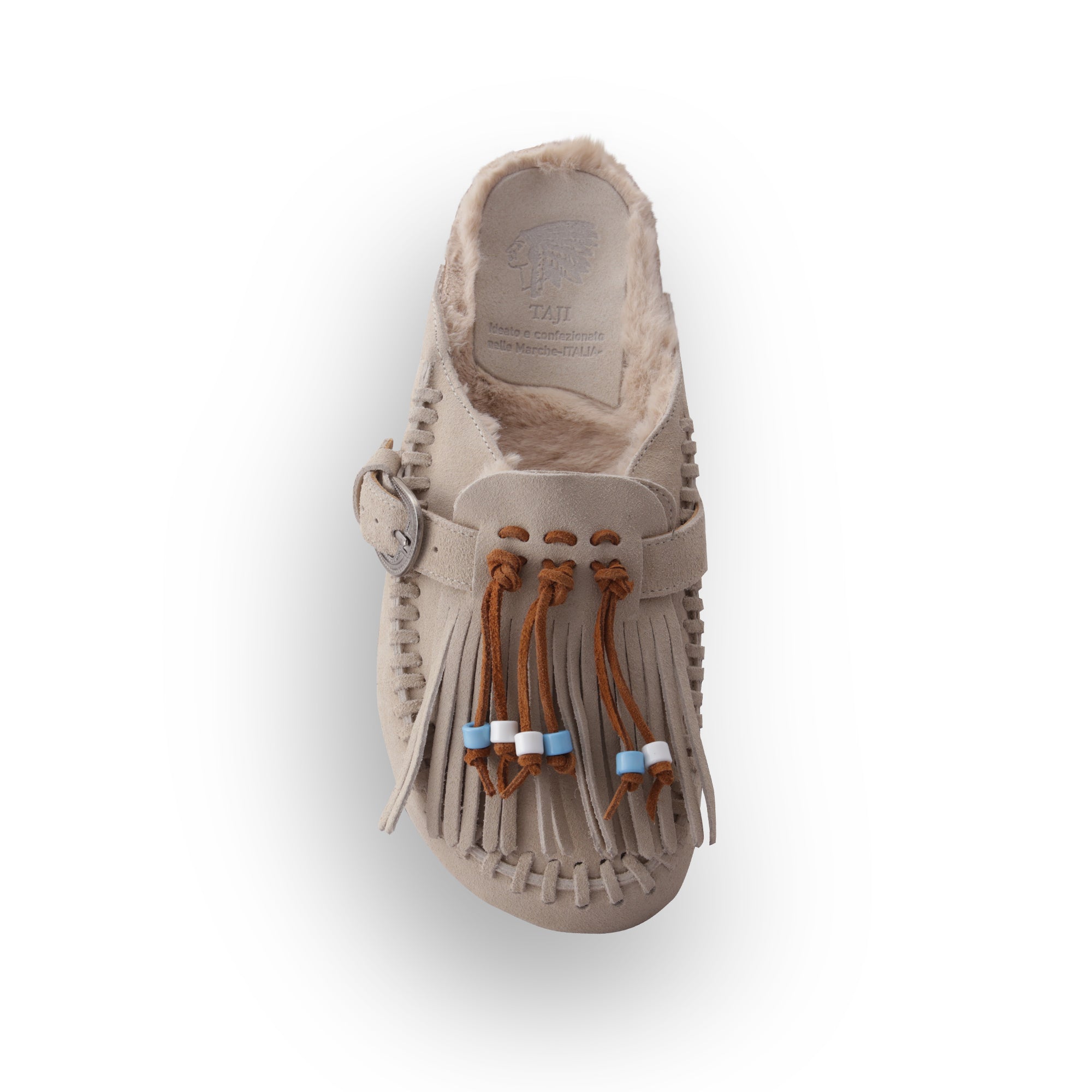 Sabot Taji Caribe Suede Crudo