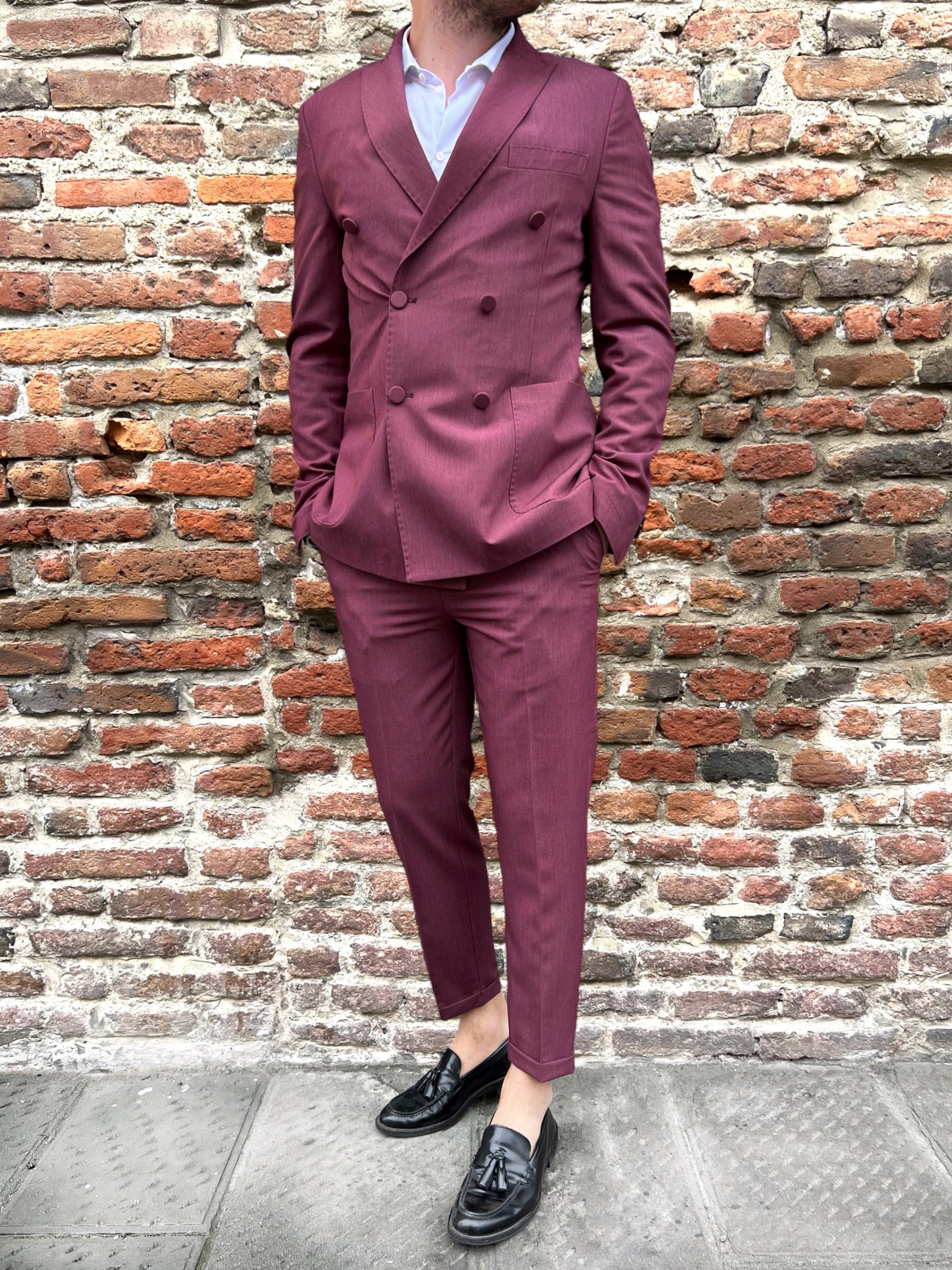 Pantalone Why Not Brand Bordeaux Marlon (8896285409620)