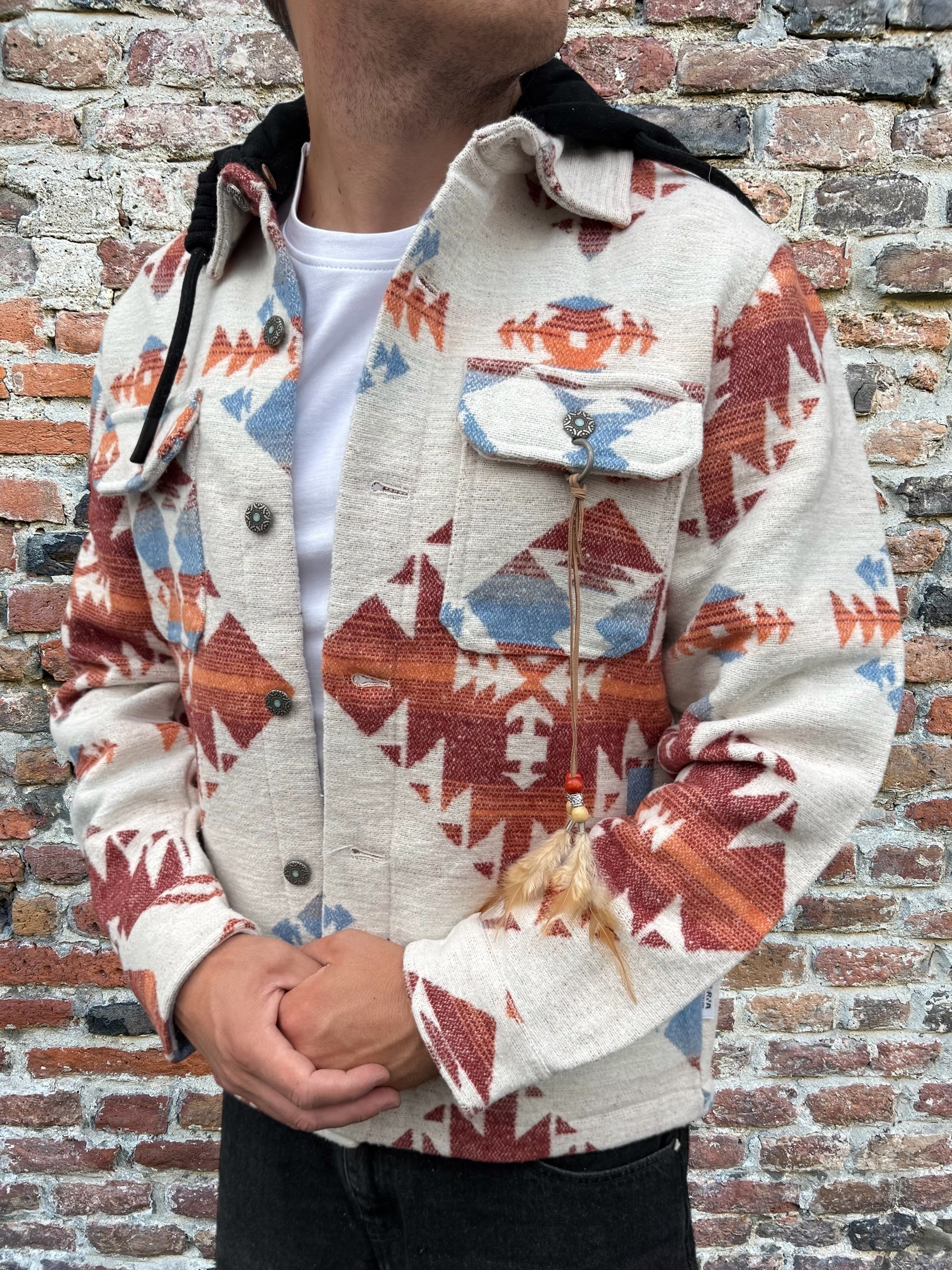 Overshirt Berna Cappuccio Azteco 275 (12235491901780)