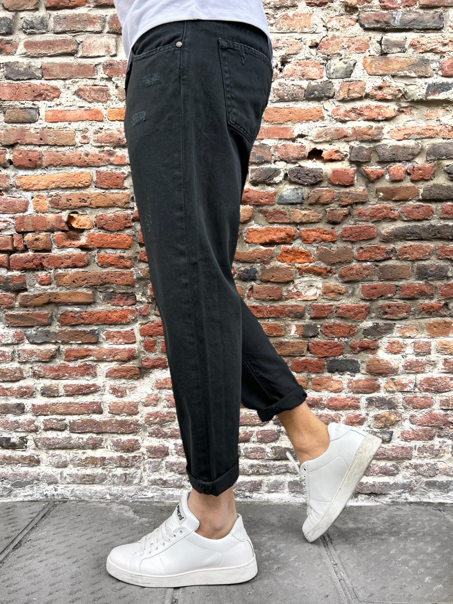 Jeans Pont Cropped Nero (8844105646420)