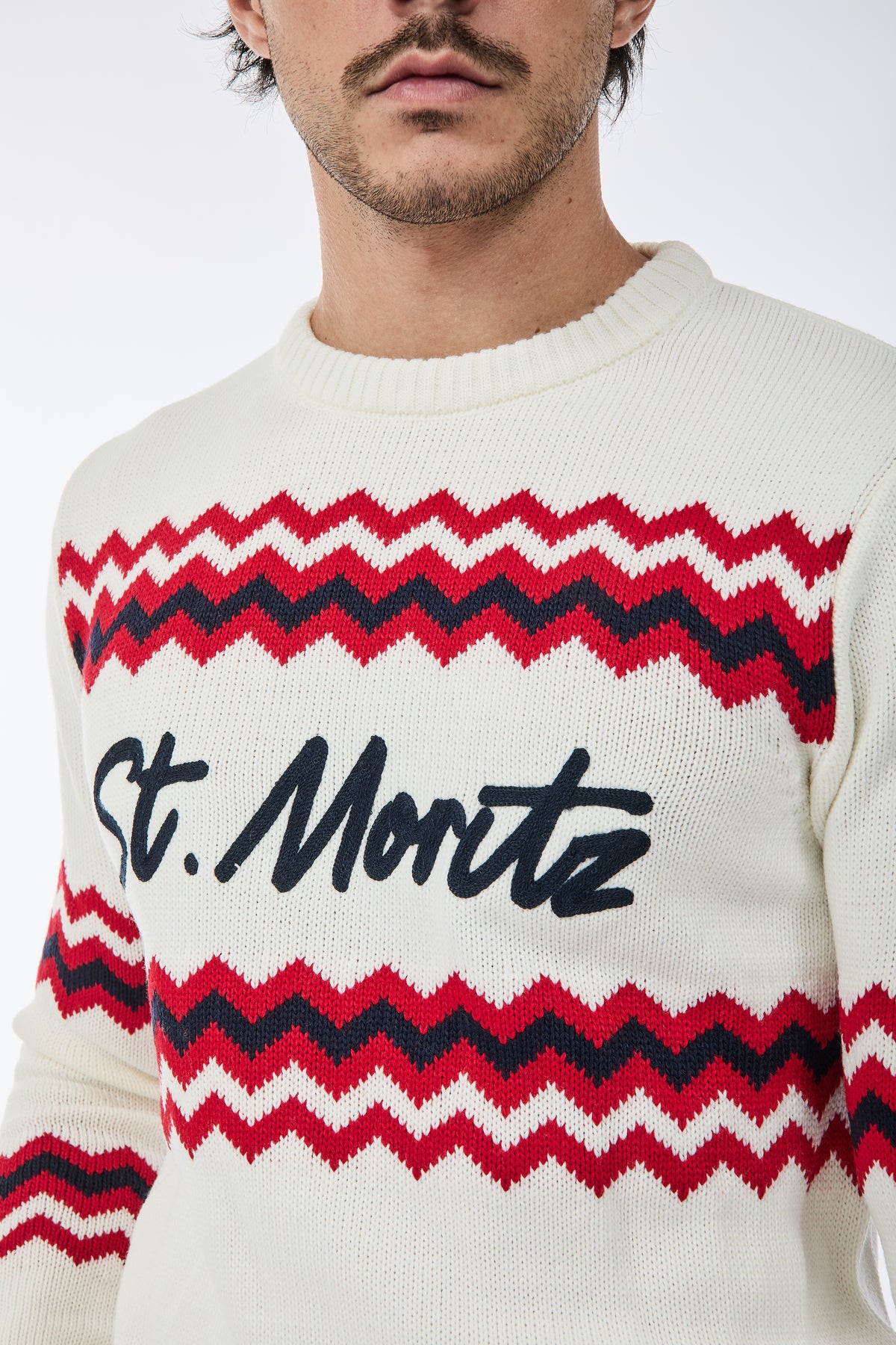 Maglione Superculture AK7041 Bianco