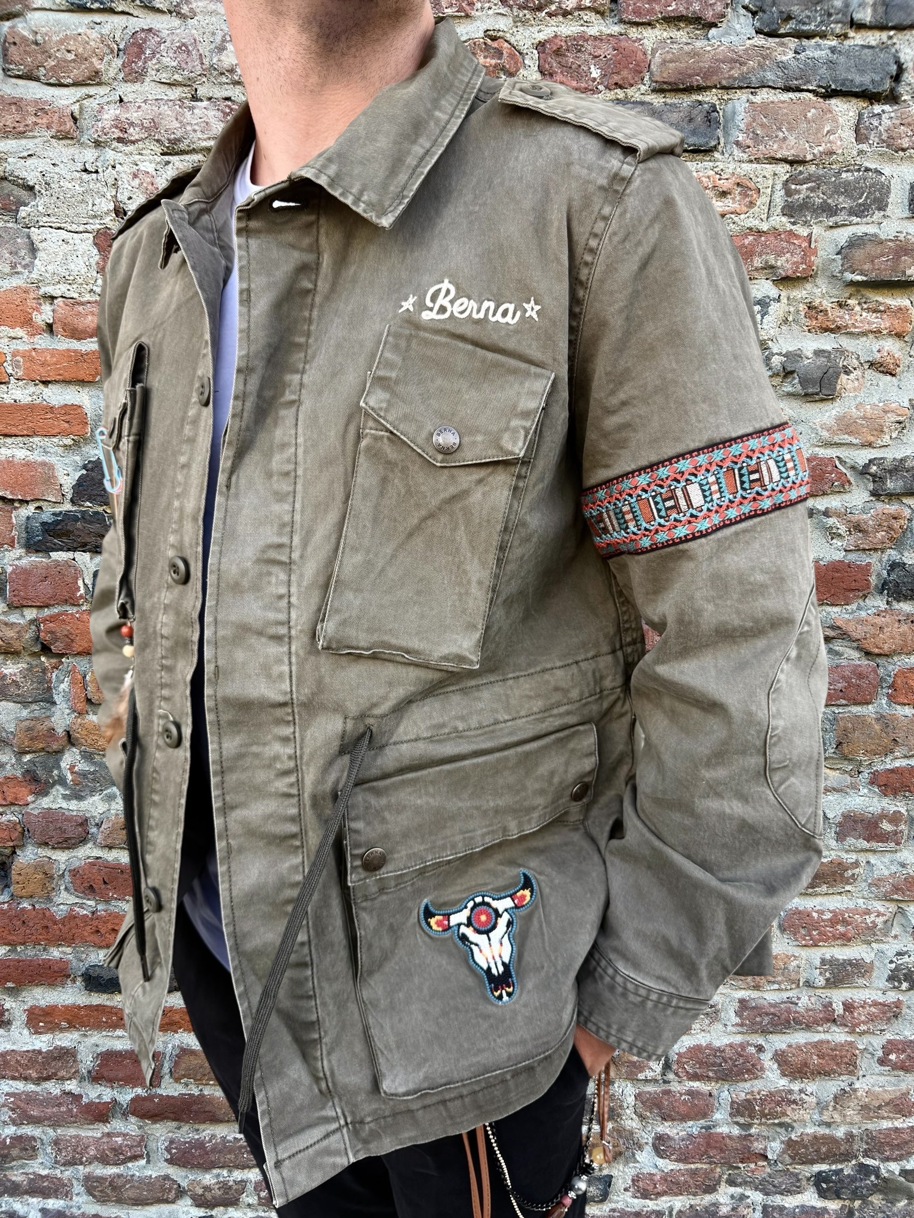 Field Jacket Berna Falco Verde (12230138167636)