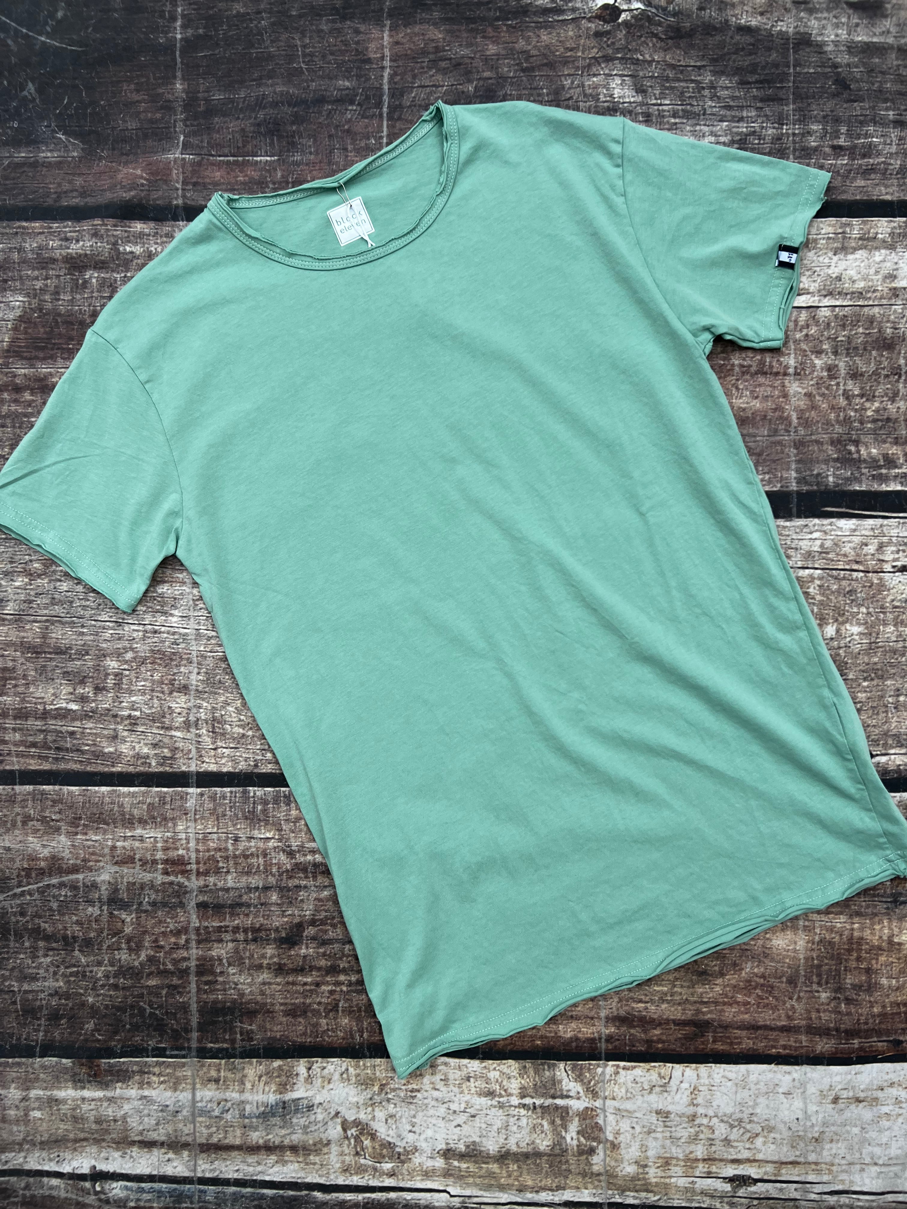 T-shirt Block Eleven Basica Menta (8829050945876)