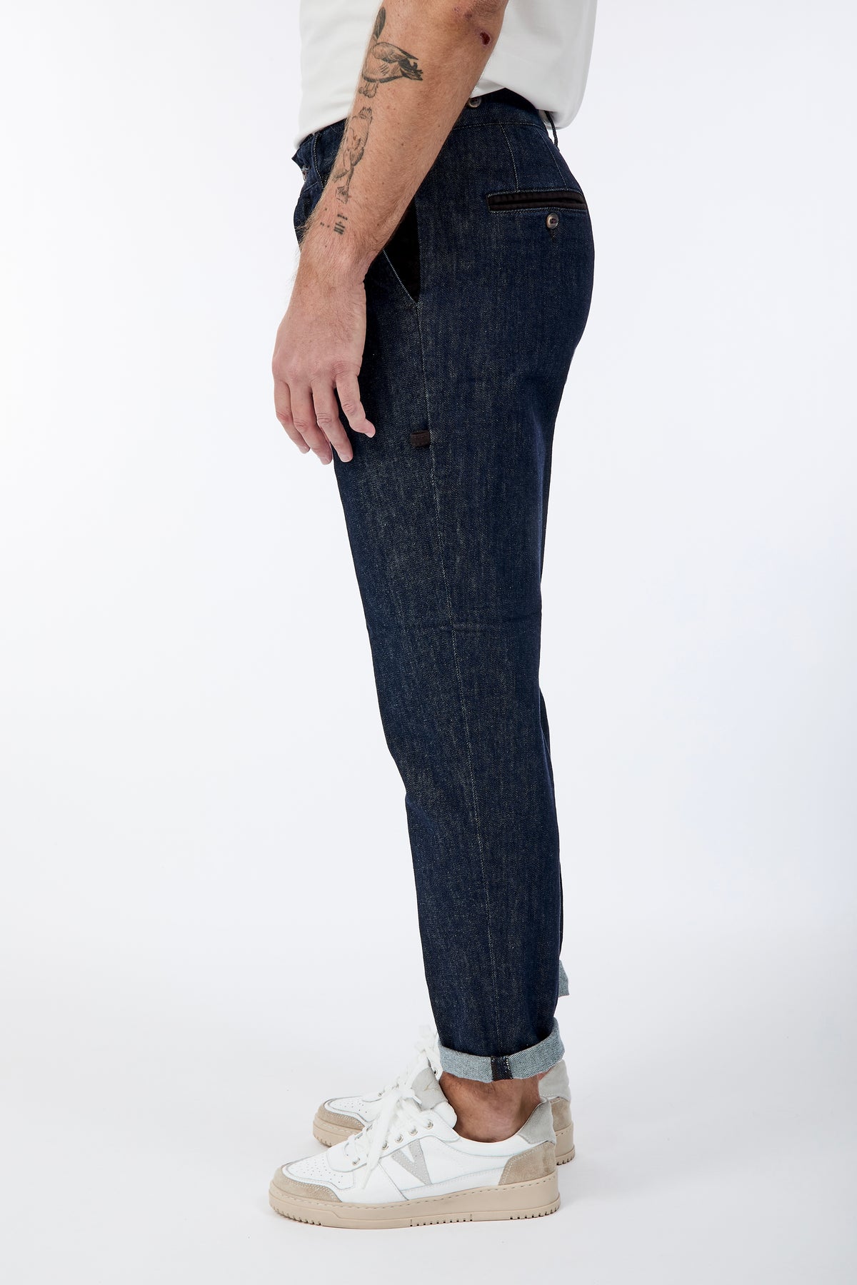 Jeans Berna Inserti Velluto 513