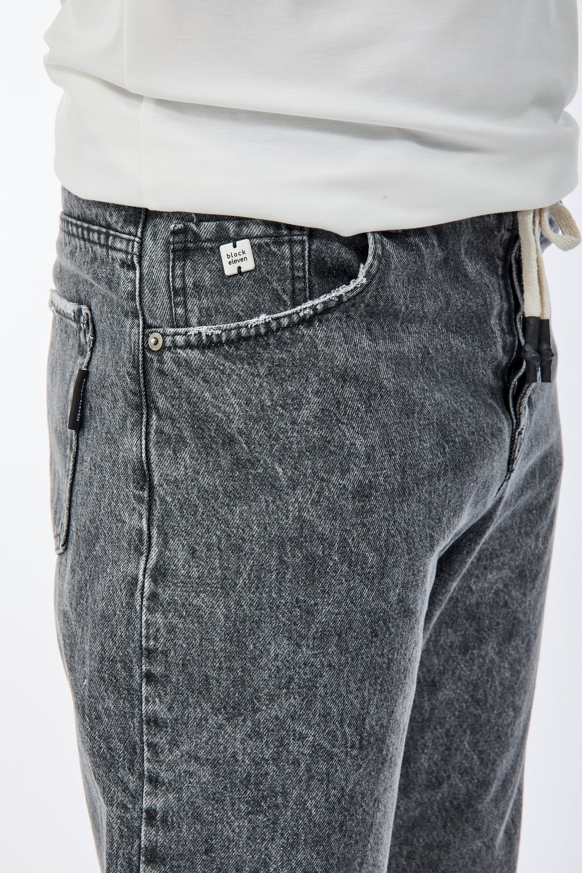 Jeans Block Eleven Coulisse Marmo 0730