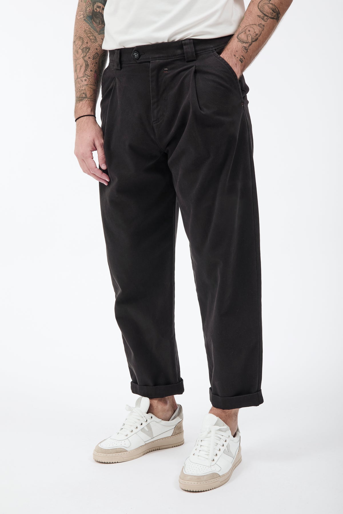 Pantalone Alta Tensione Japan Acciaio Nero