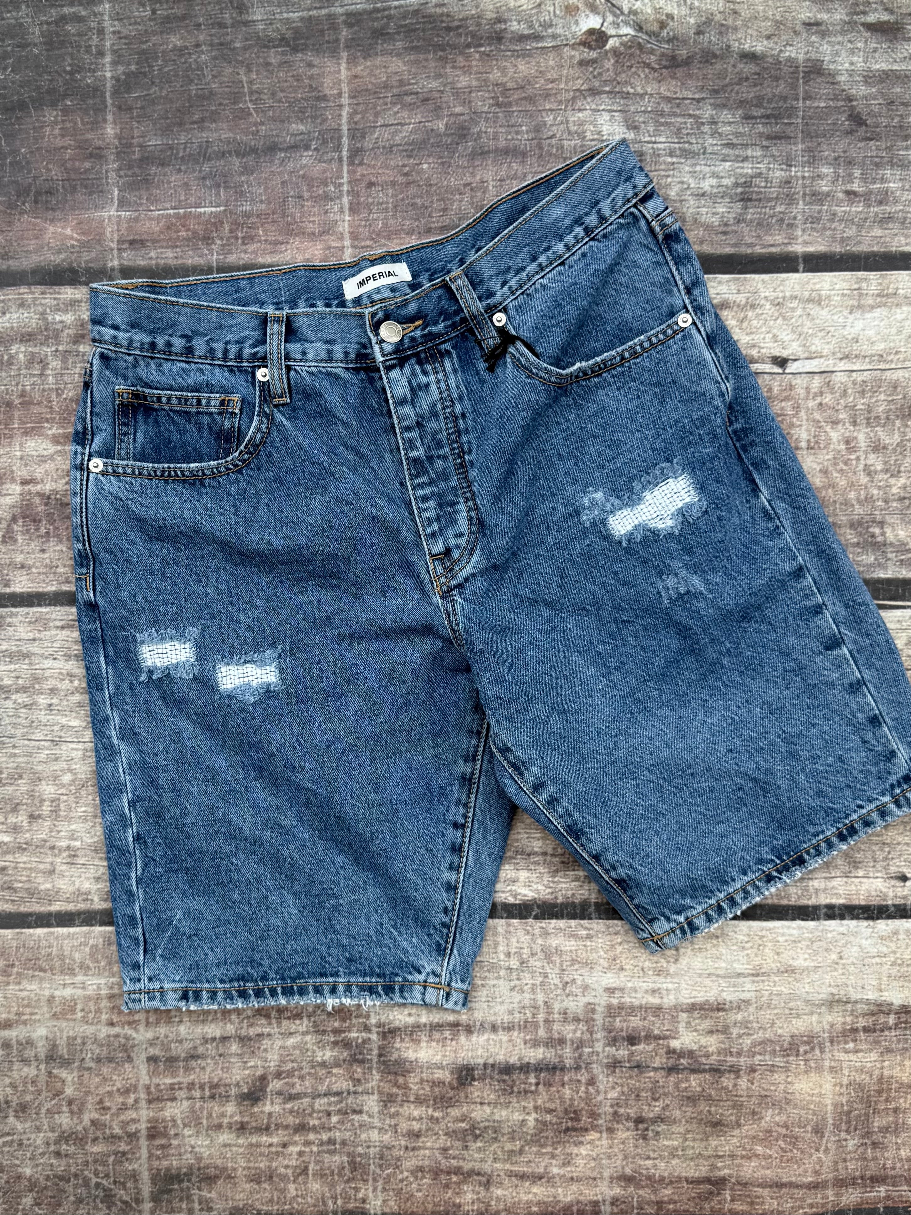 Bermuda Imperial Jeans Strappi 3039 (12059894251860)