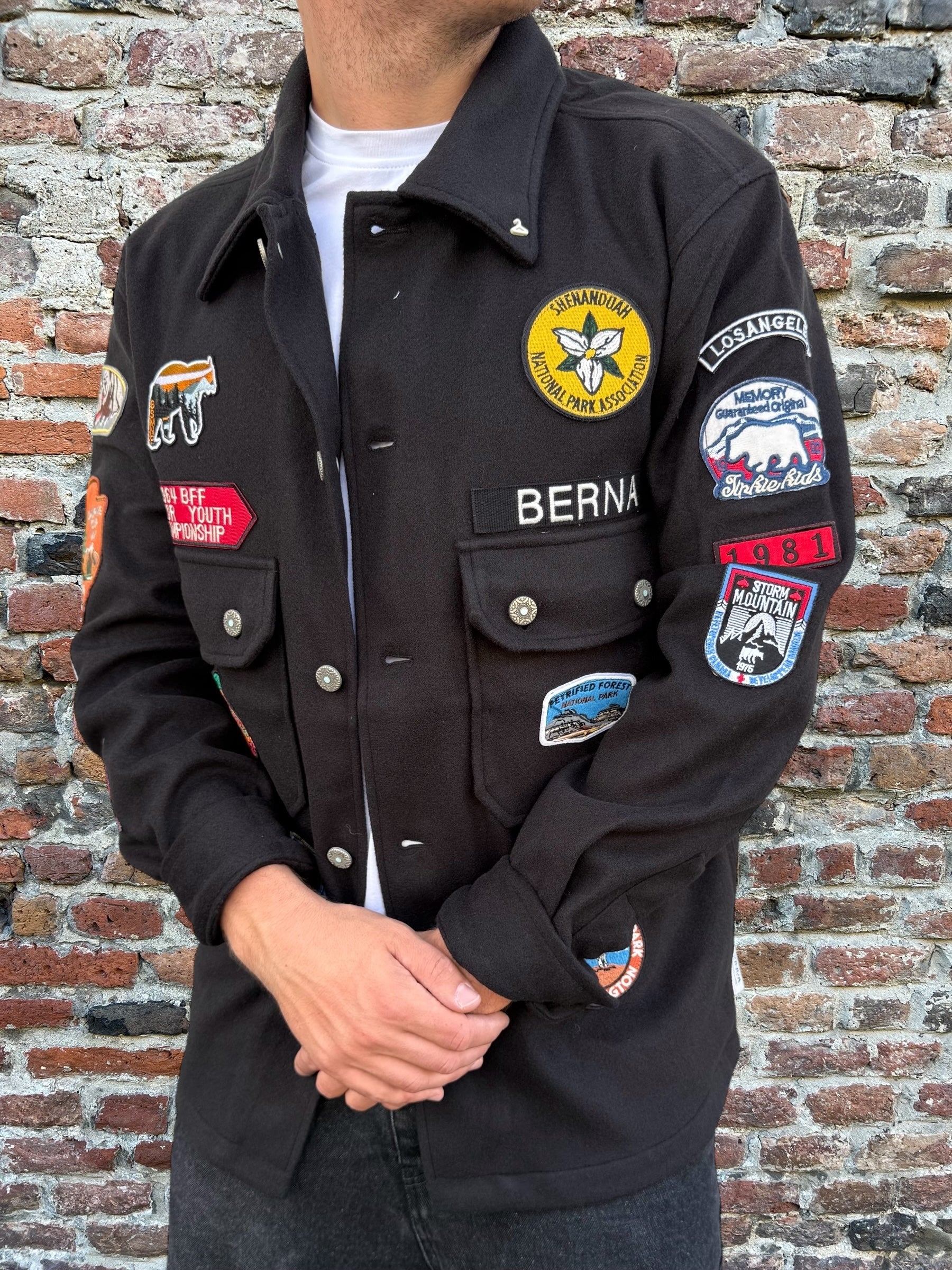 Giacchetto Berna Scout Nero (12236324045140)