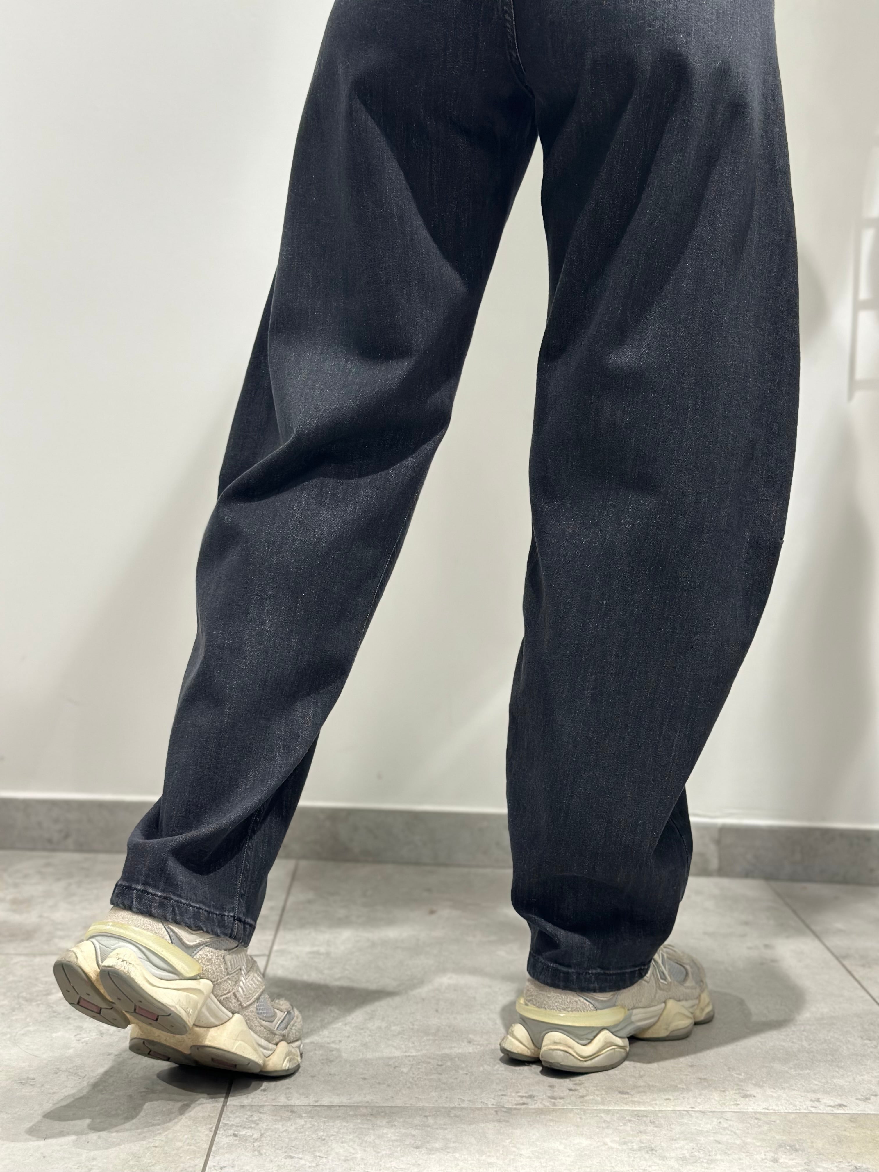 Jeans Over-d Ballon Fit Nero