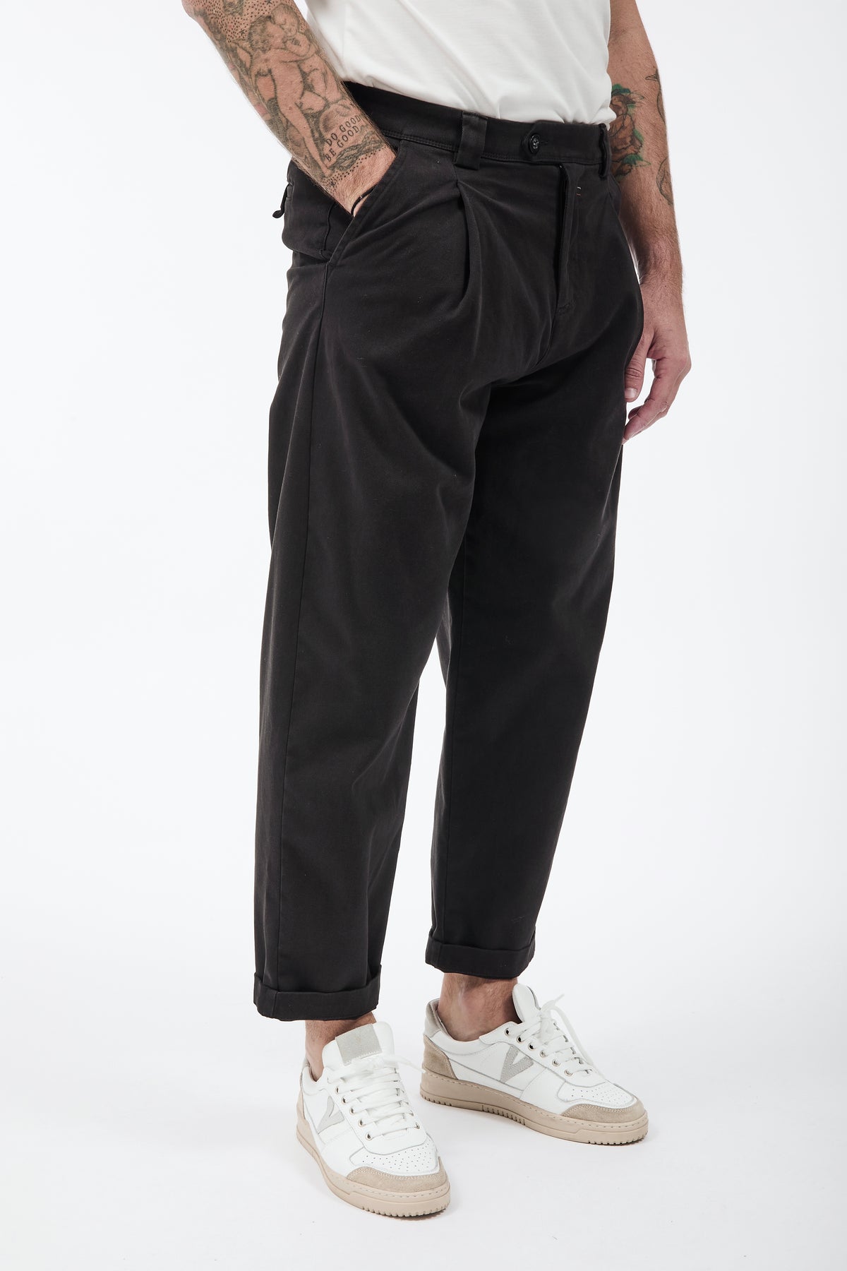 Pantalone Alta Tensione Japan Acciaio Nero