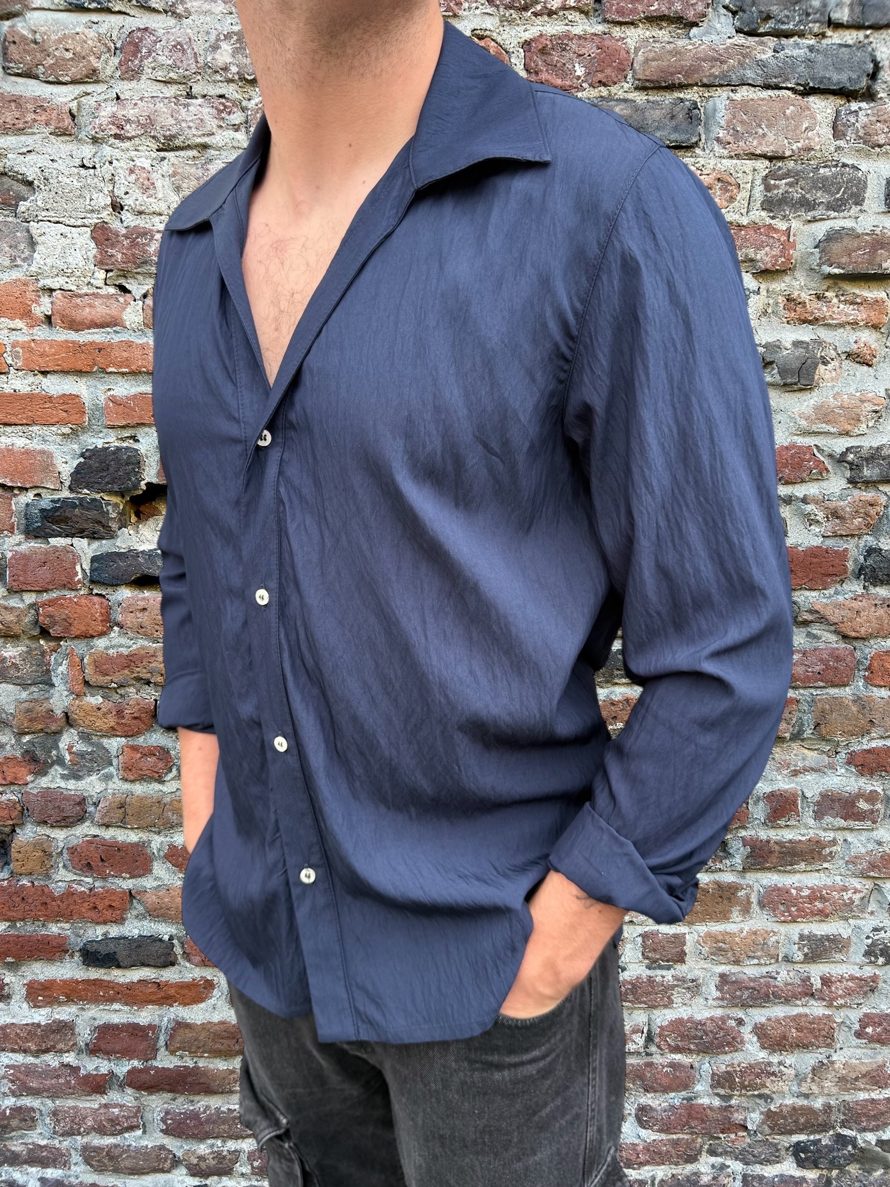 Camicia Alta Tensione Giove Blu (11951203516756)