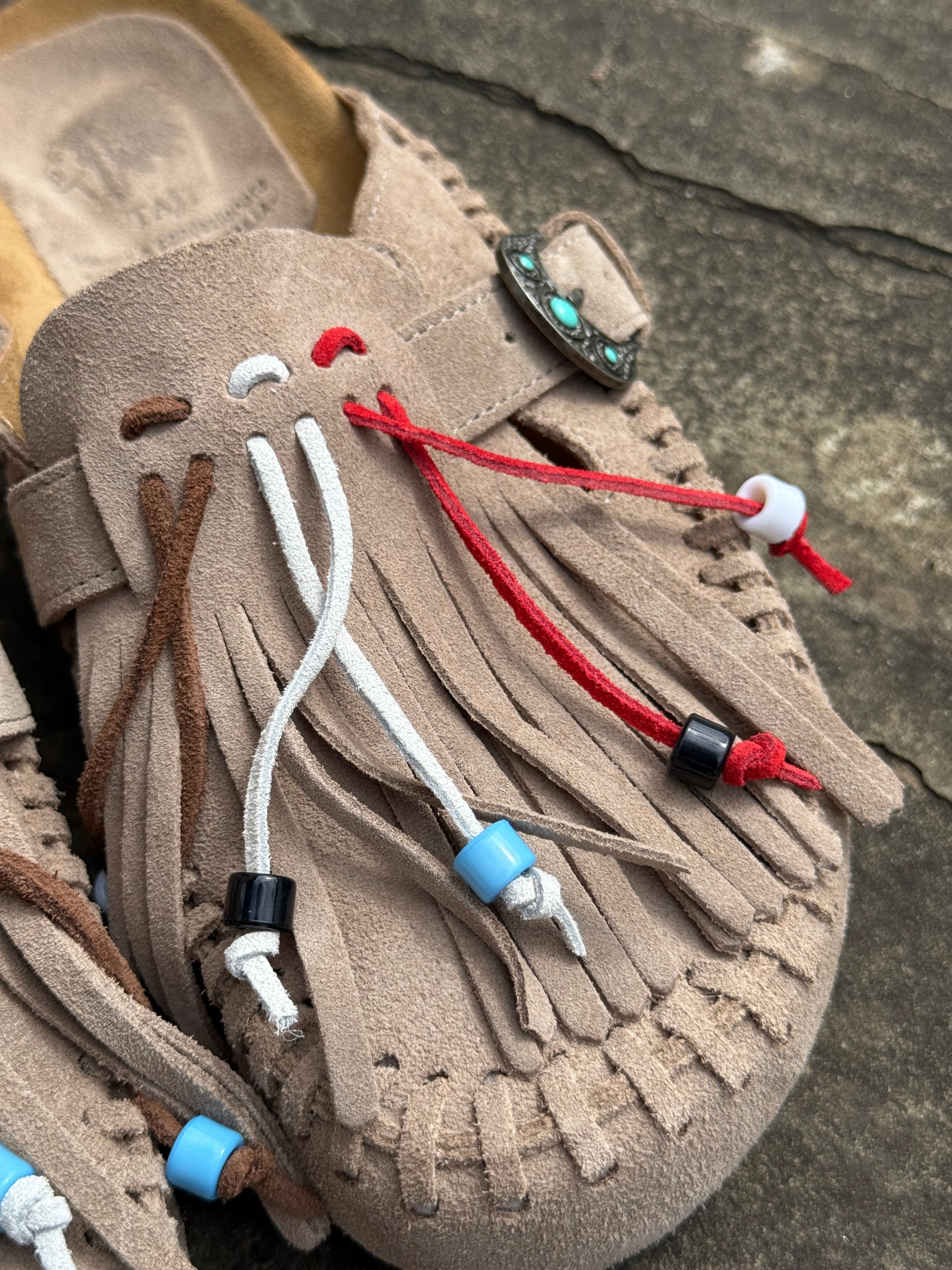 Sabot Taji Caribe Suede Pietra (11976625881428)