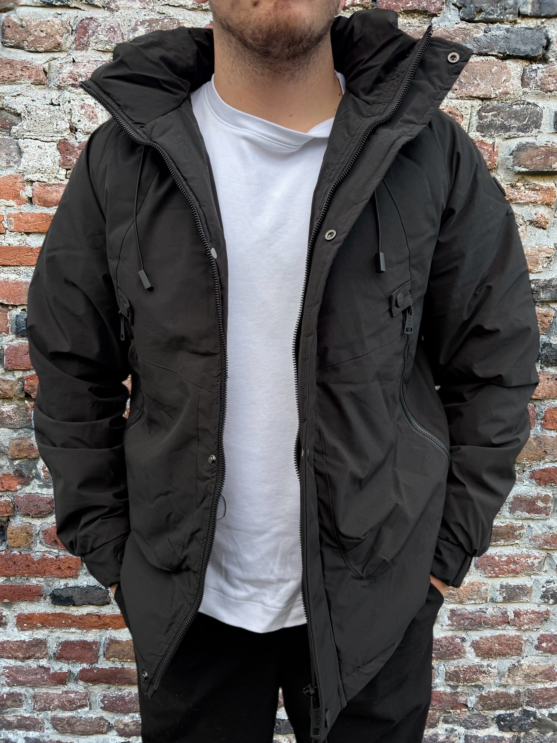 Giubbotto Berna Outdoor Nero