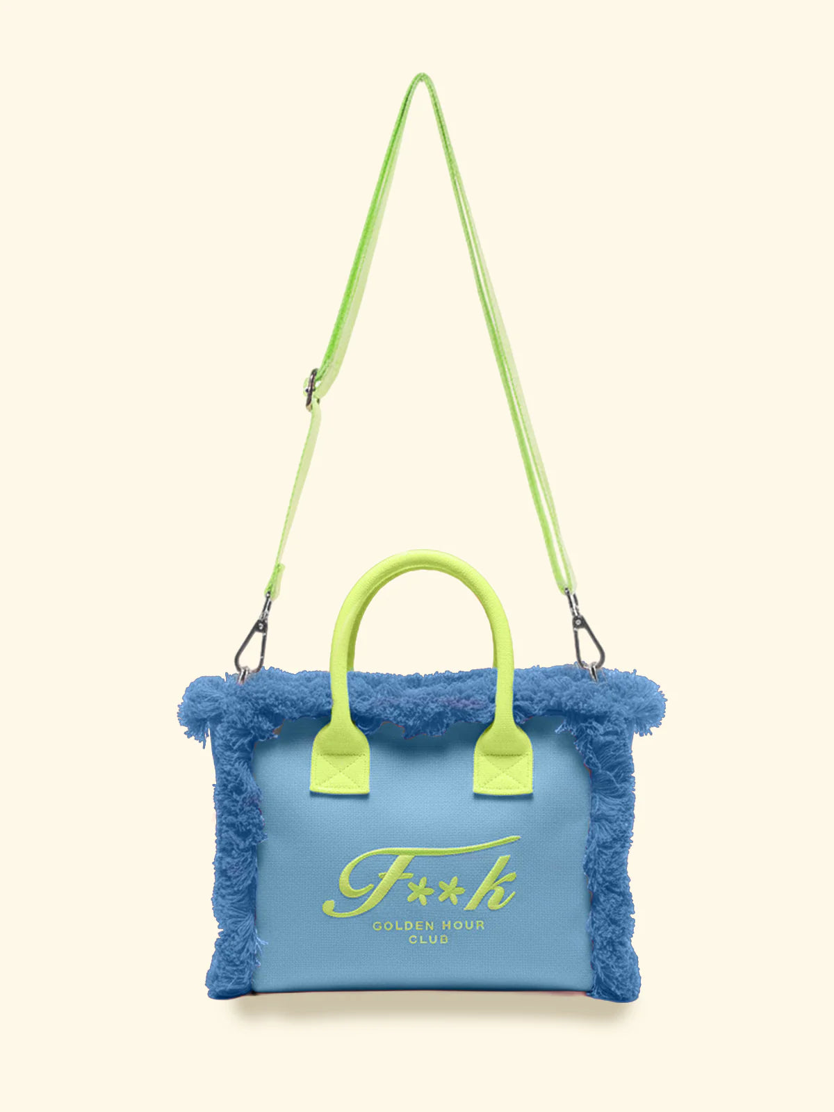 Cesto Bag Donna F**K Light Blue SW0104-LG