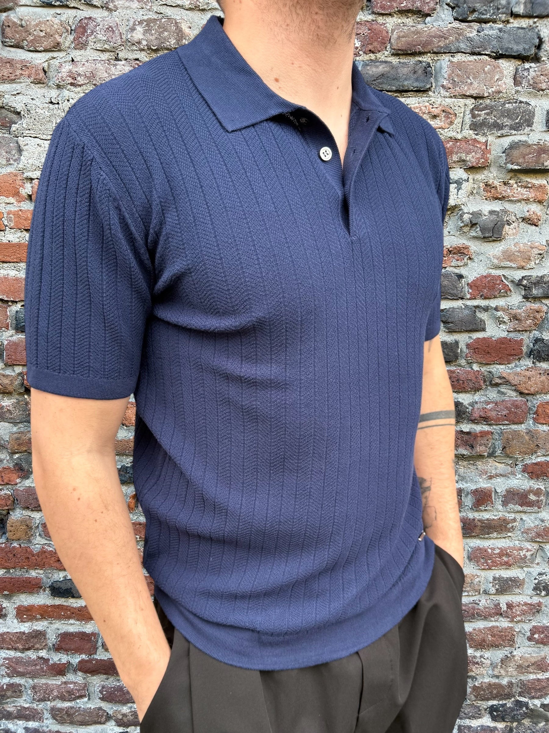 Polo Gianni Lupo Navy 35209 (11950638891348)
