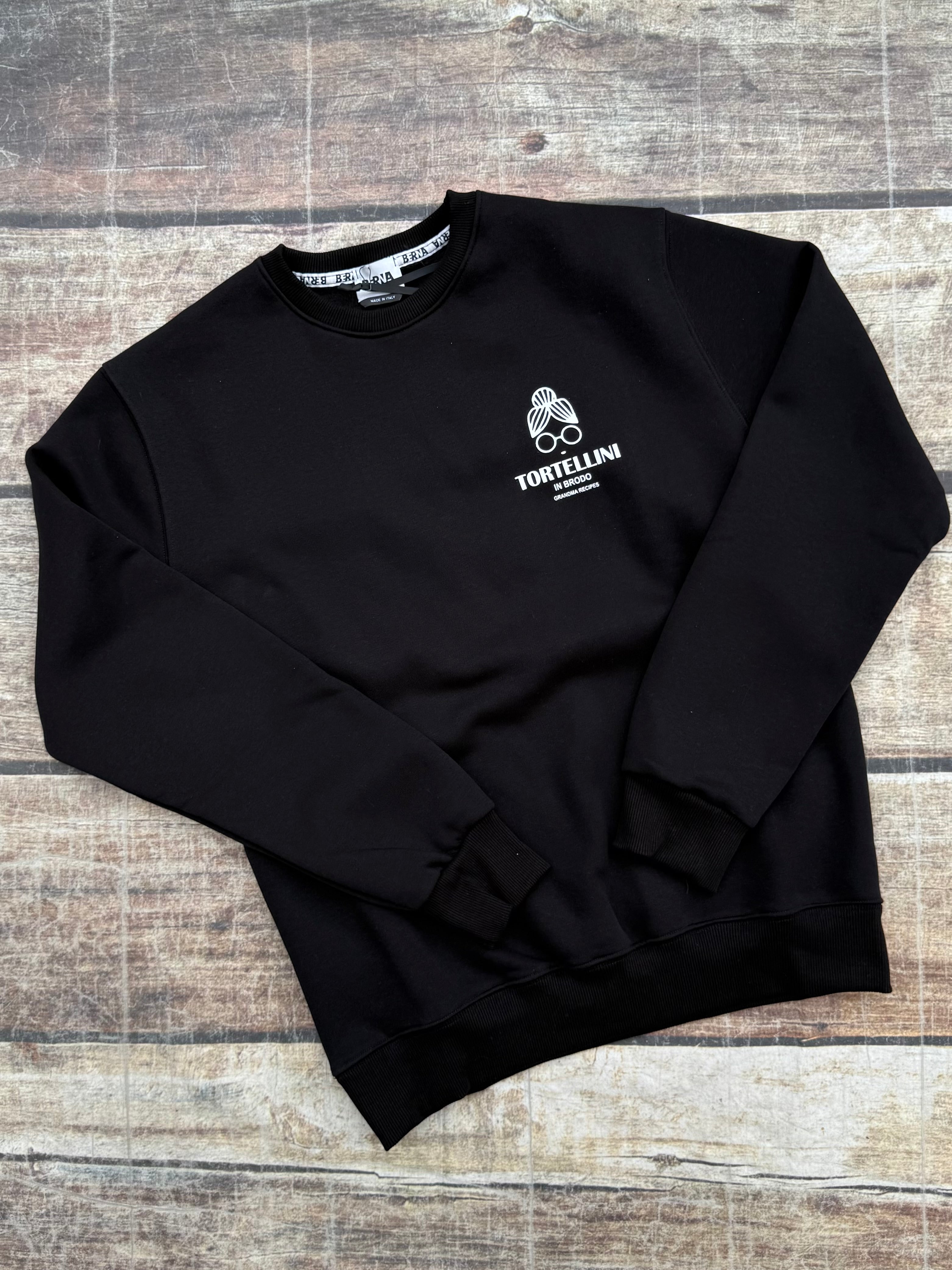Felpa Berna Tortellini Nera