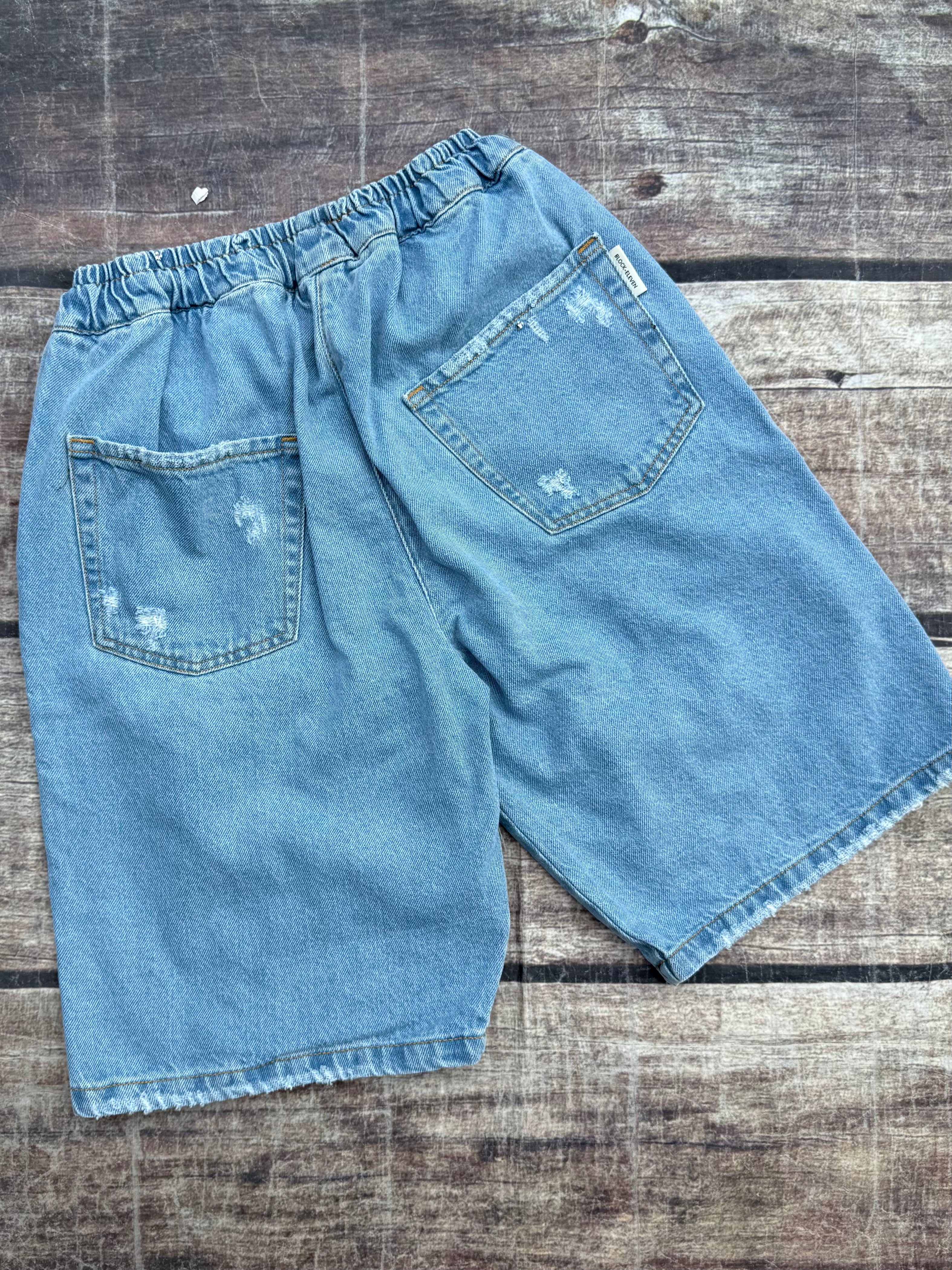 Bermuda Jeans Block Eleven Strappi 220 (11974172180820)
