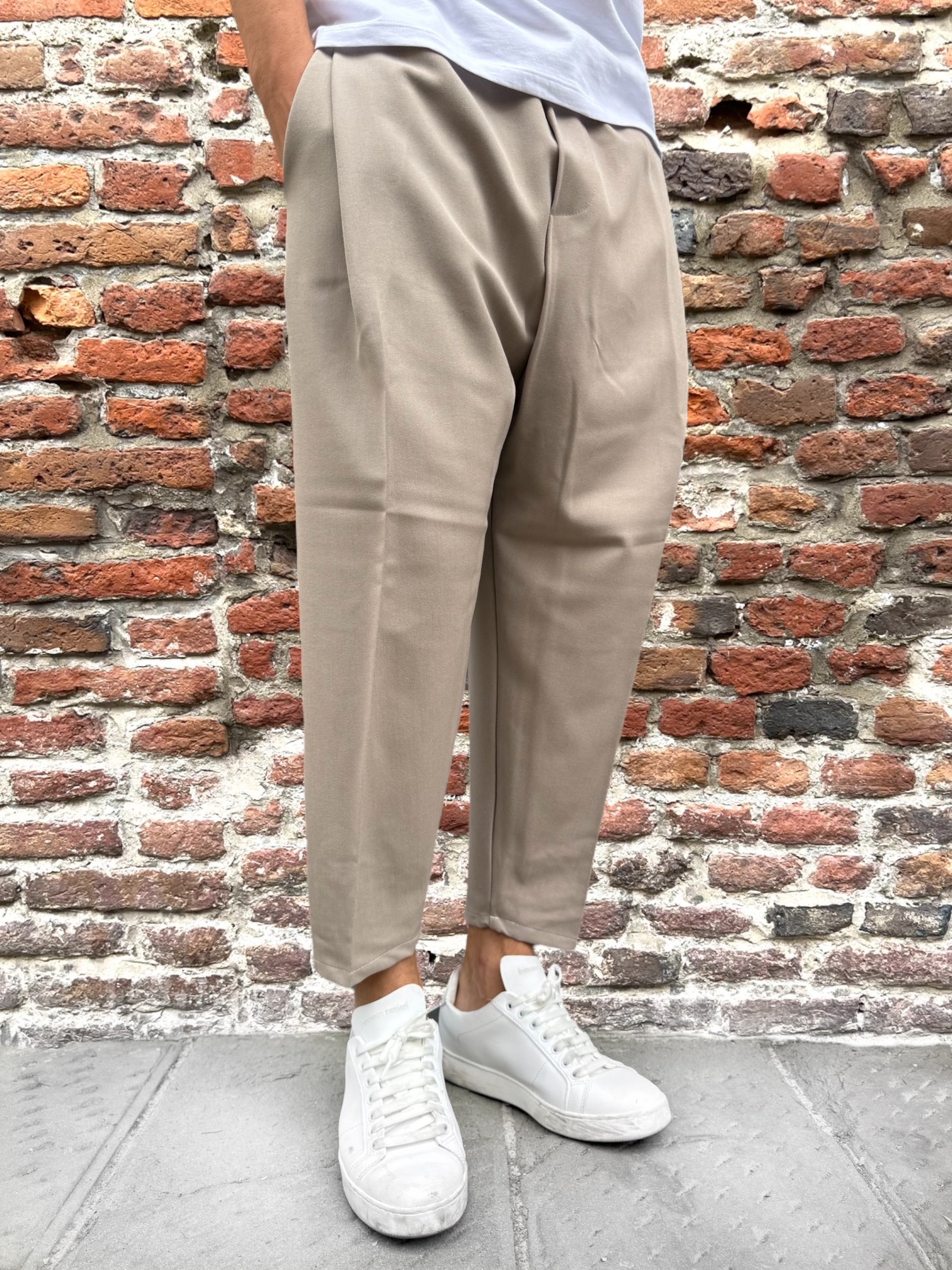 Pantalone Dik NJB Beige (12221098721620)