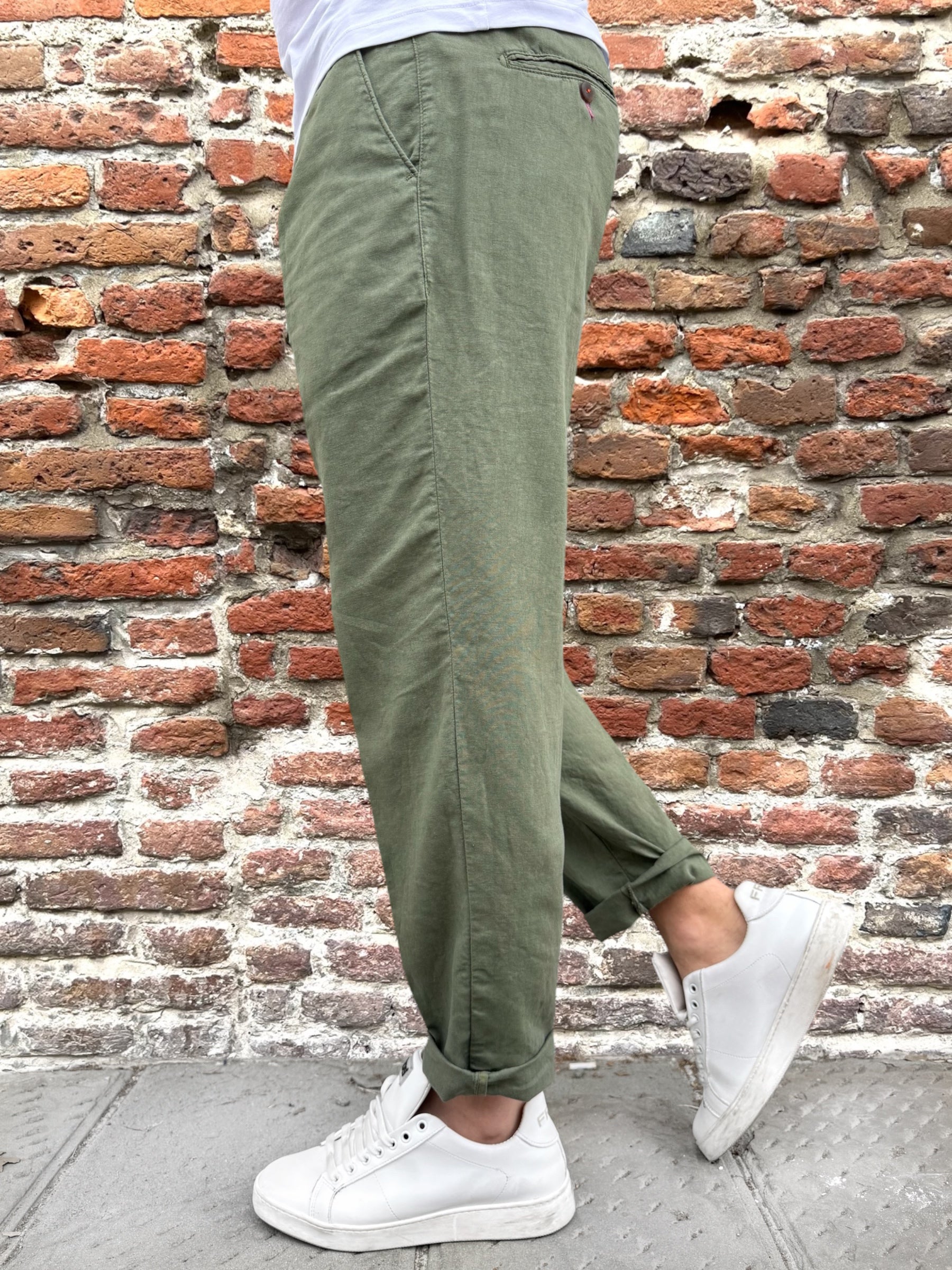 Pantalaccio Berna Lino Menta 1366 (12086391374164)