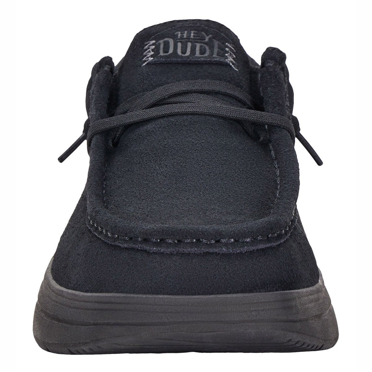 Hey Dude Wally Suede Black