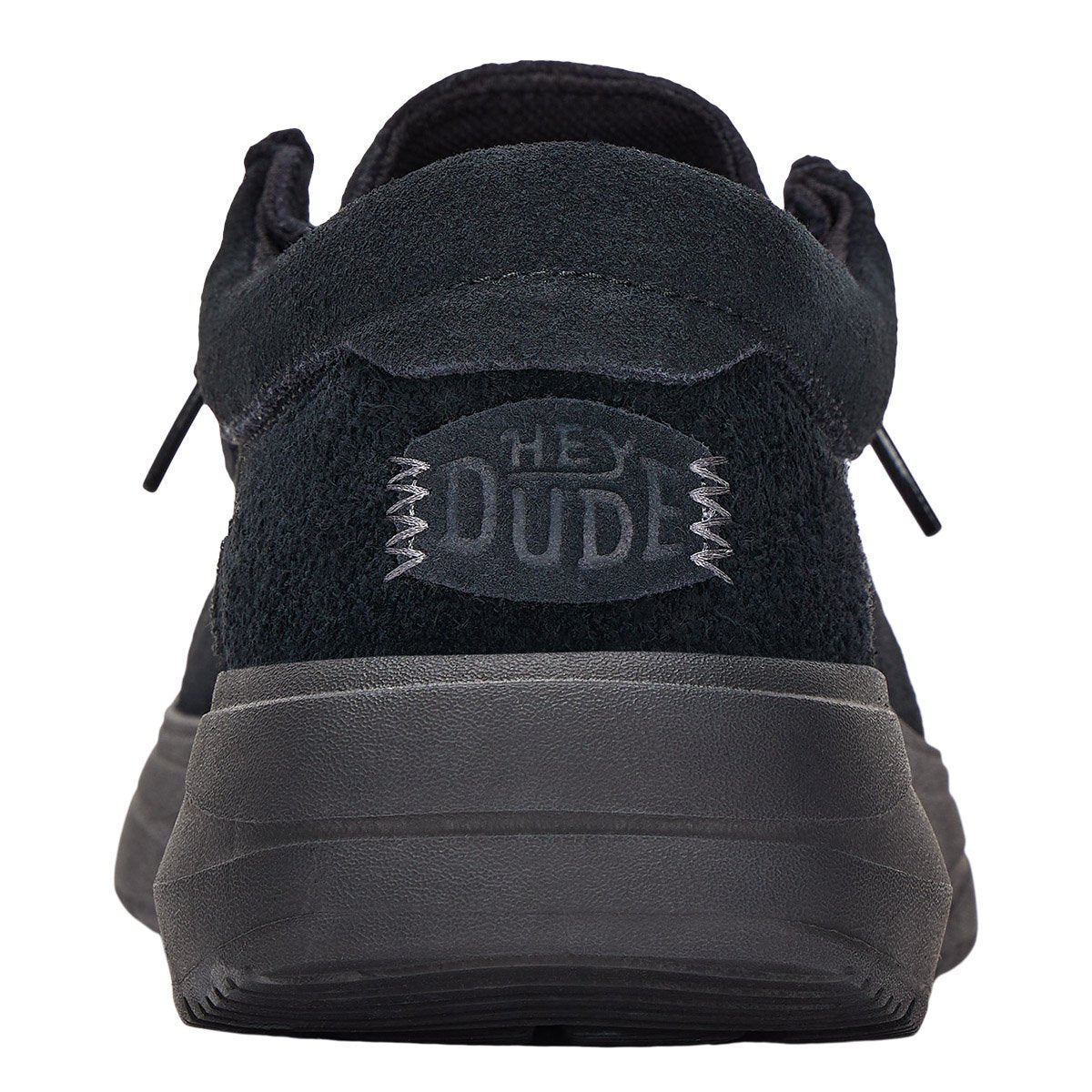 Hey Dude Wally Suede Black