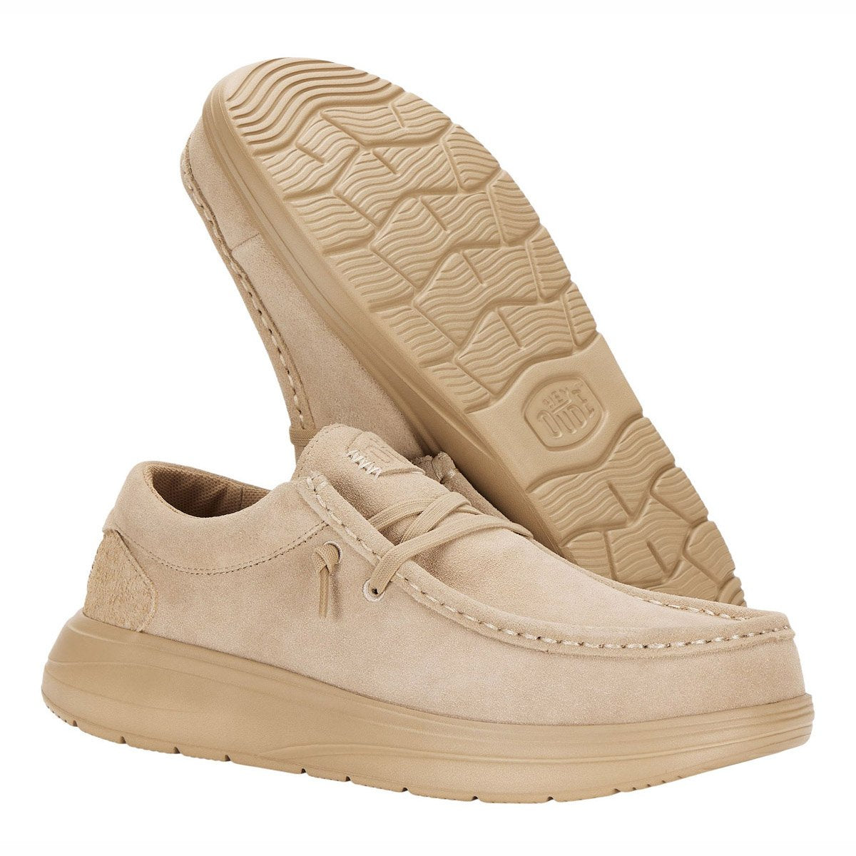 Hey Dude Wally Woman Suede Tan